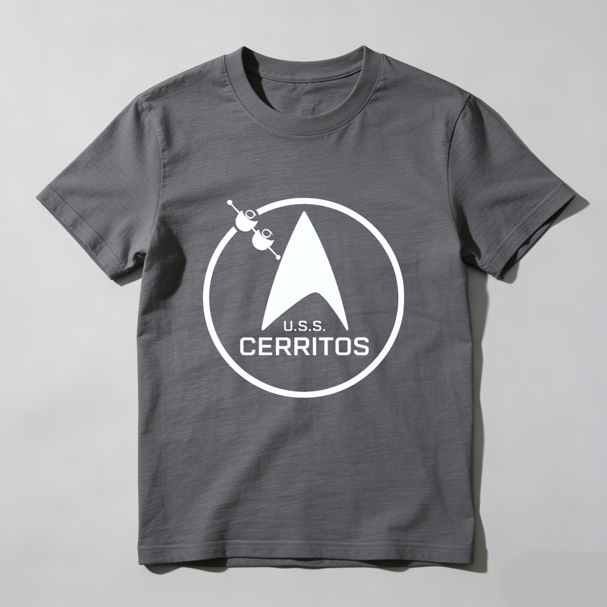 Dorawear™ Uss Cerritos Starfleet Logo Pure Cotton Short Sleeve T Shirt-Dorawear