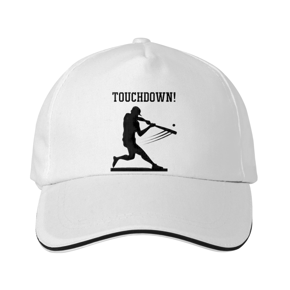 Dorawear™ Baseball Cap Touchdown Lacrosse Player Silhouette Sports Game