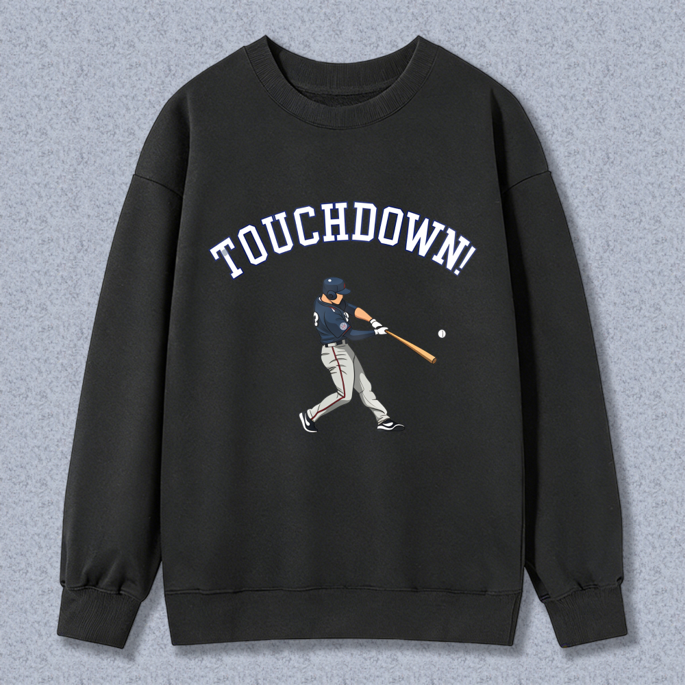Dorawear™ Baseball Player Touchdown Unisex Classic Sweatshirt