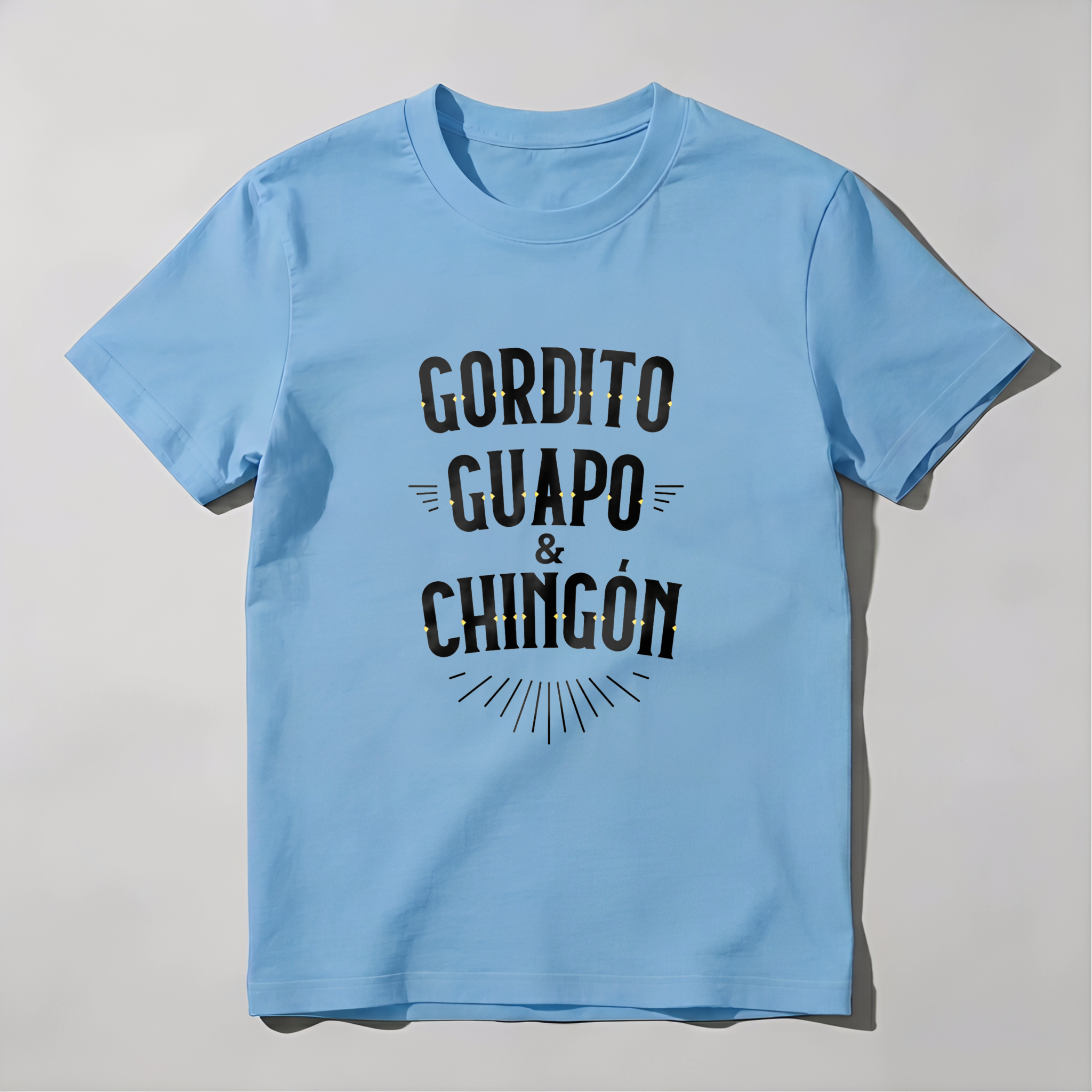Dorawear™Summer t Shirts Chubby, Handsome and Awesome - Funny Mexican T-Shirt
