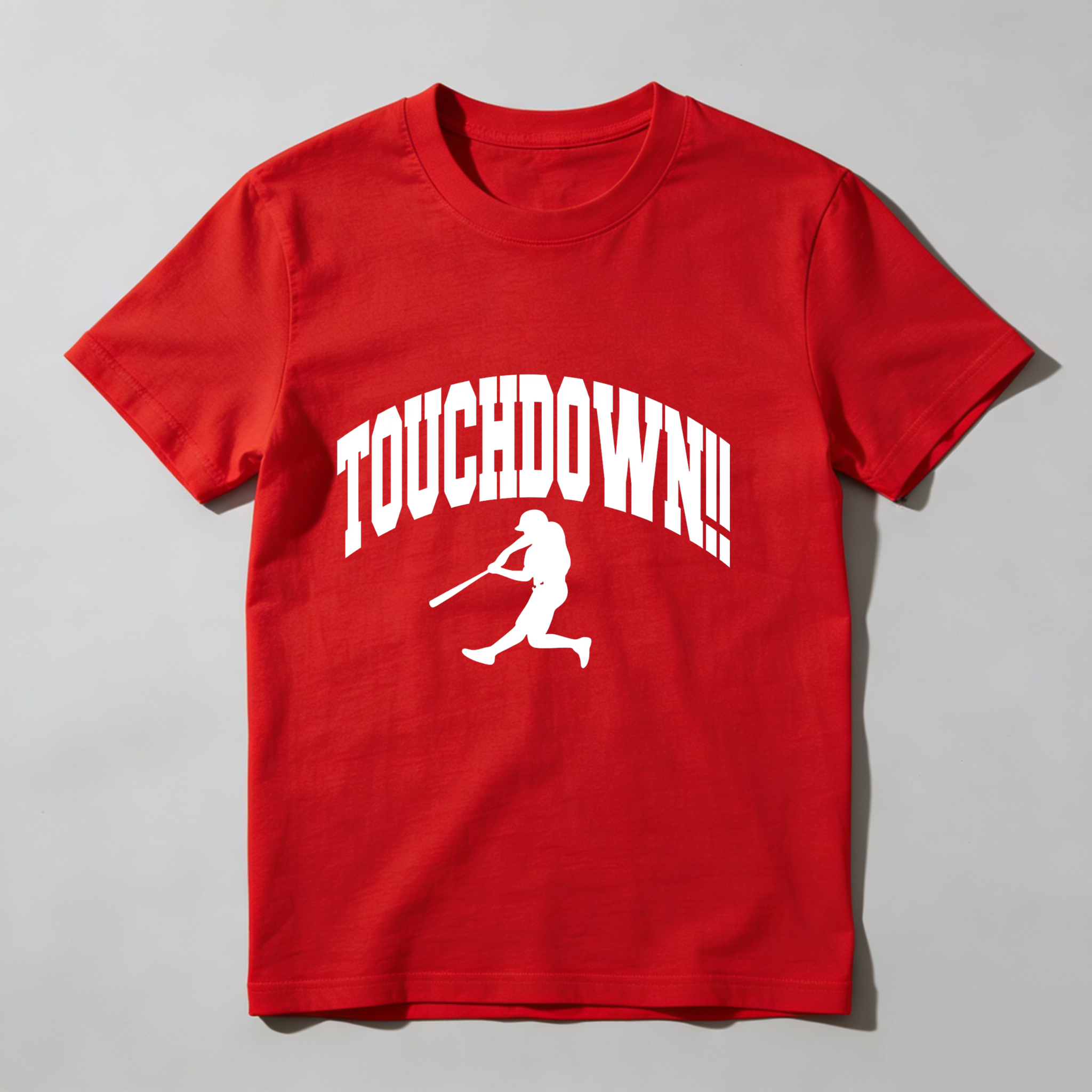 Dorawear™ Touchdown With Running Player Silhouette  T Shirt