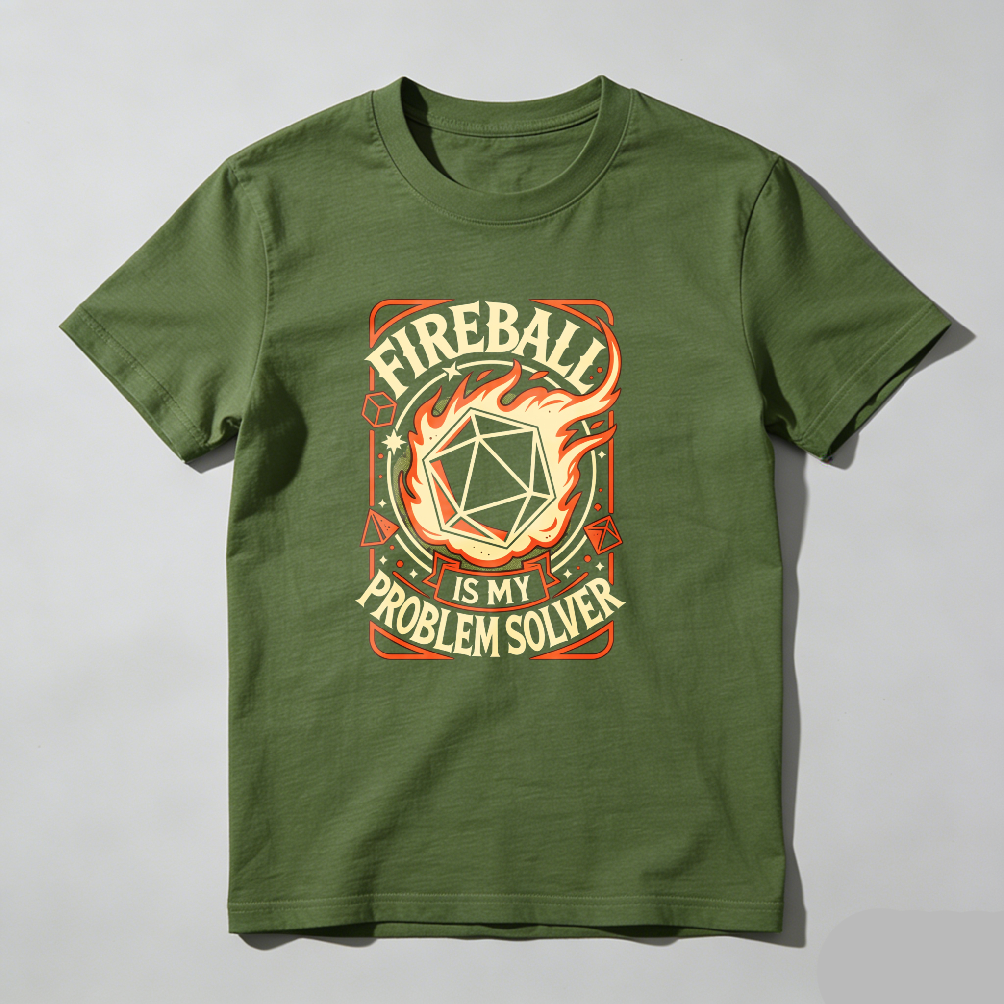 Dorawear™ Is My Problem Solver D20 Dice T Shirt