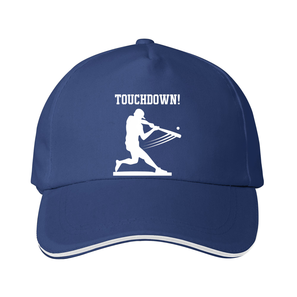 Dorawear™ Baseball Cap Touchdown Lacrosse Player Silhouette Sports Game