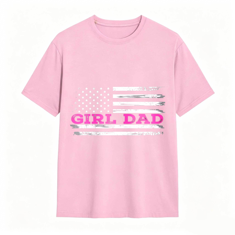 Dorawear™ American Flag Girl Dad Unisex Classic T-shirt