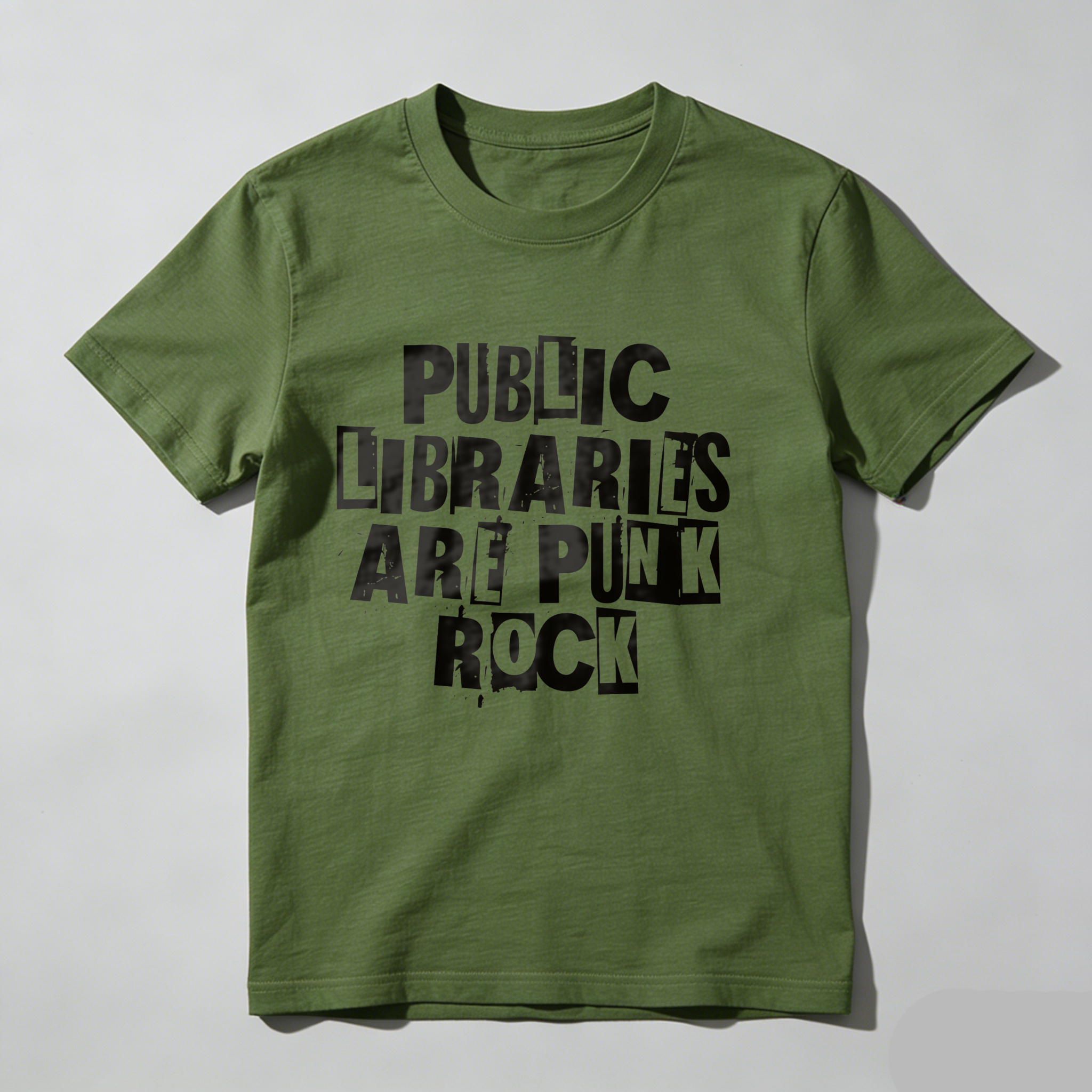 Dorawear™ Public Libraries Are Punk Rock T Shirt