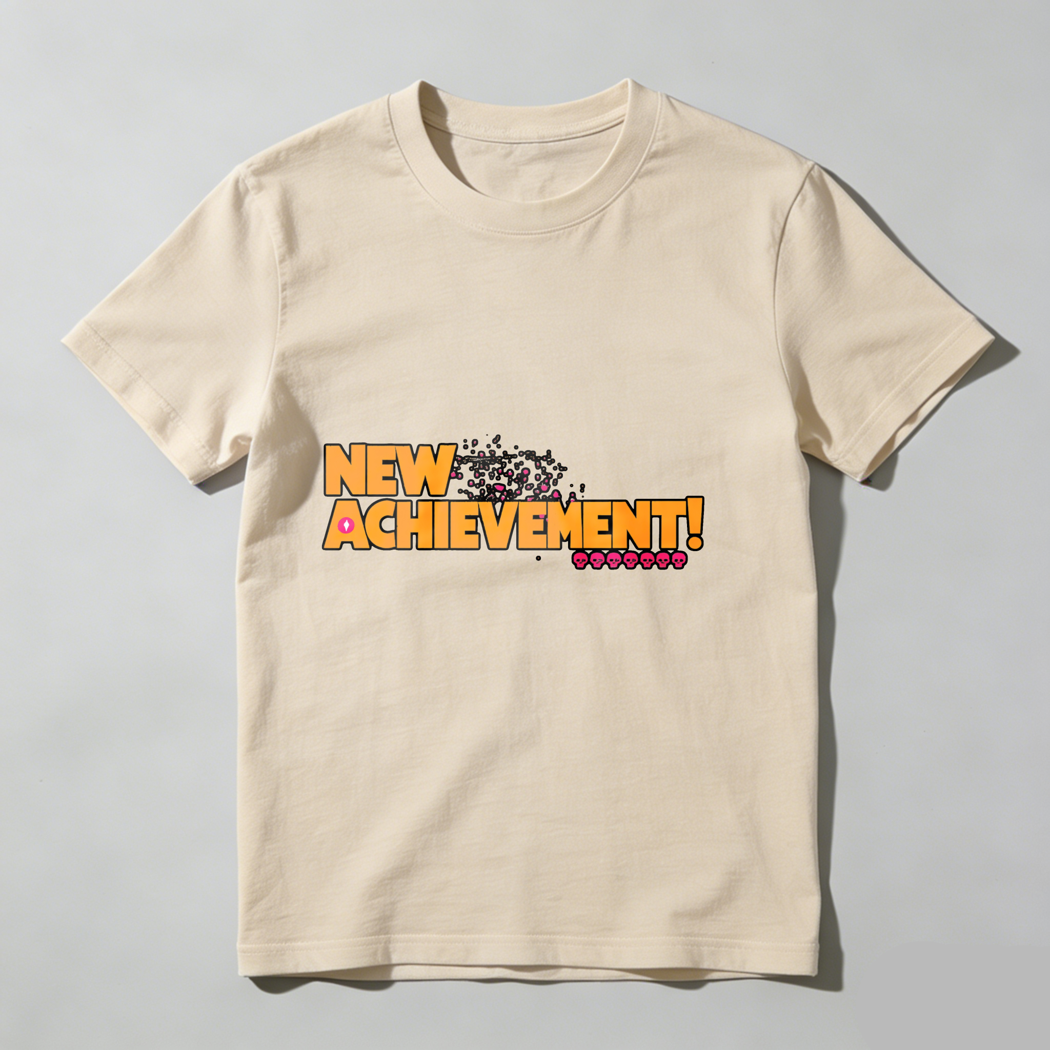 Dorawear™ New Achievement With Pink Stars And Dots T Shirt