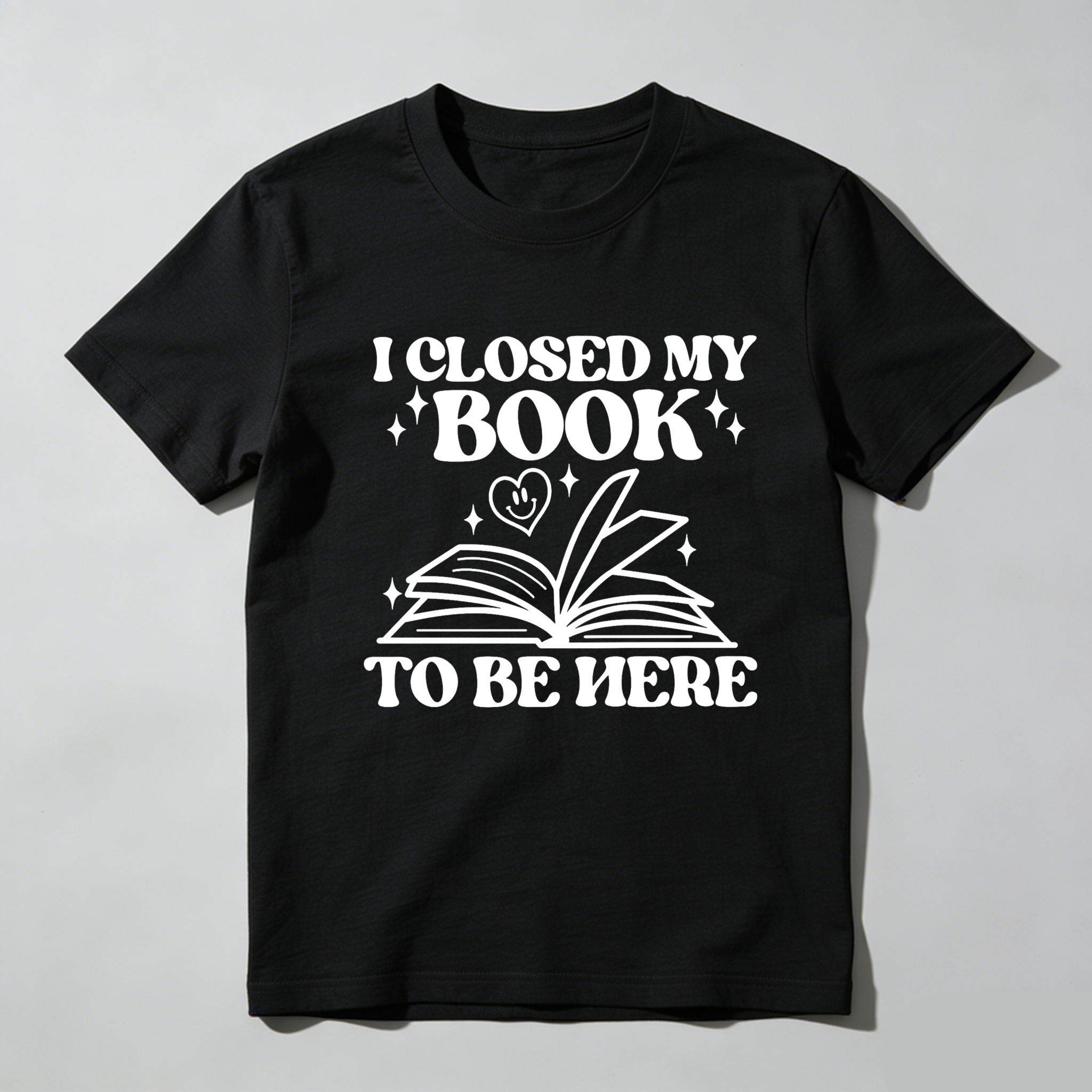Dorawear I Closed My Book To Be Here T Shirt