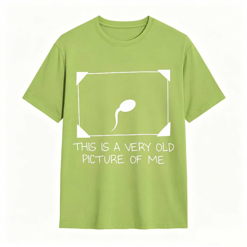 Dorawear™ Sperm Cell Design With Text This Is A Very Old Picture Of Me Unisex Classic T-shirt