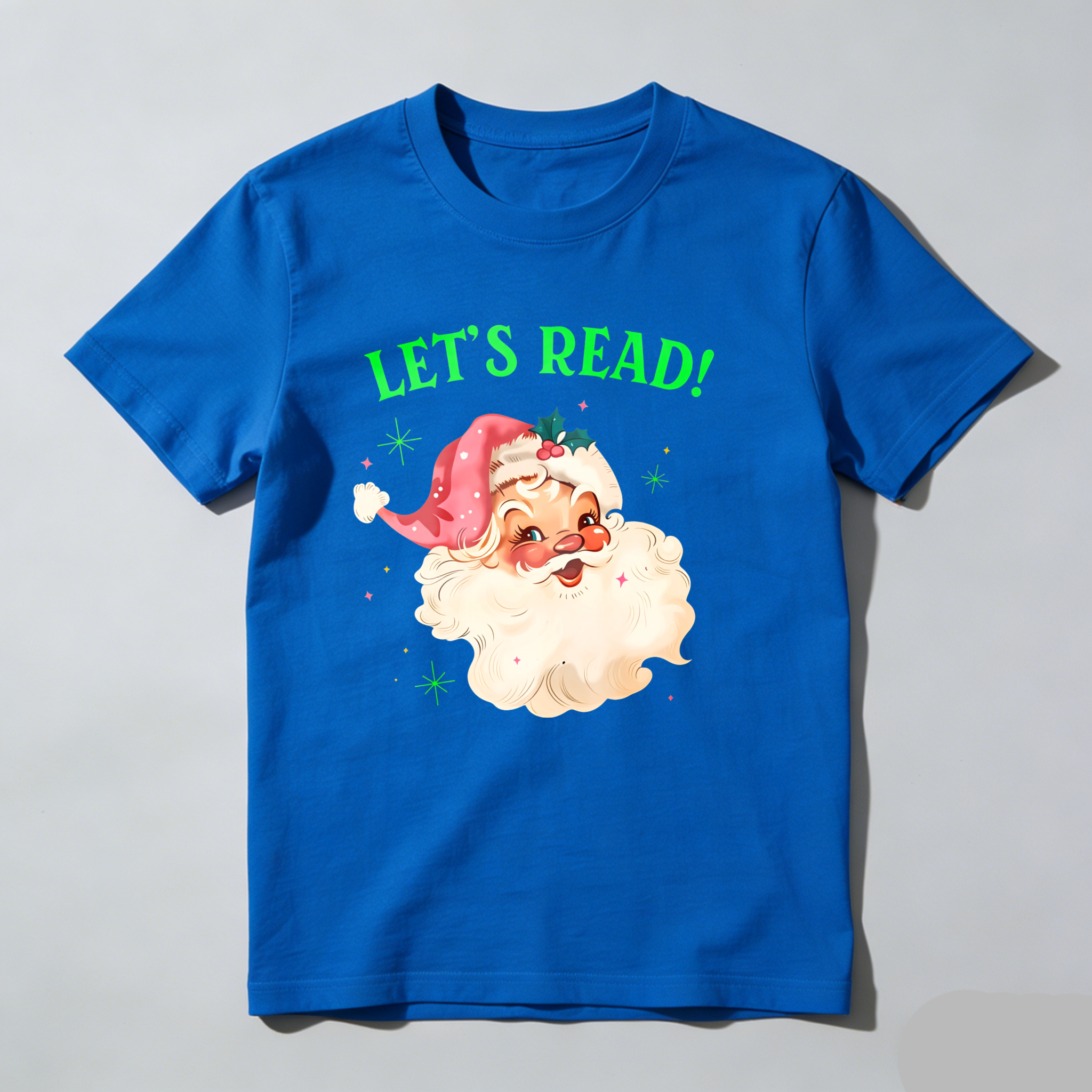 Dorawear™ Santa Claus With Book And Stars T Shirt