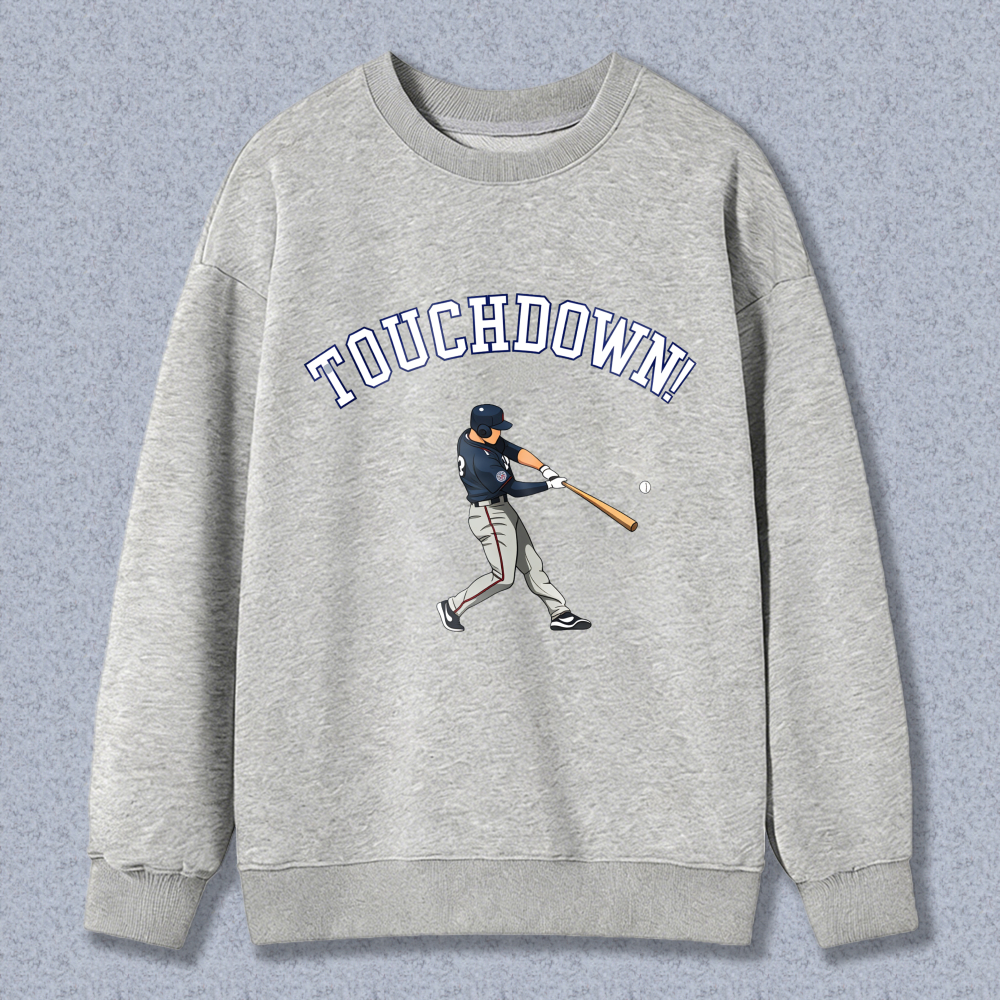 Dorawear™ Baseball Player Touchdown Unisex Classic Sweatshirt