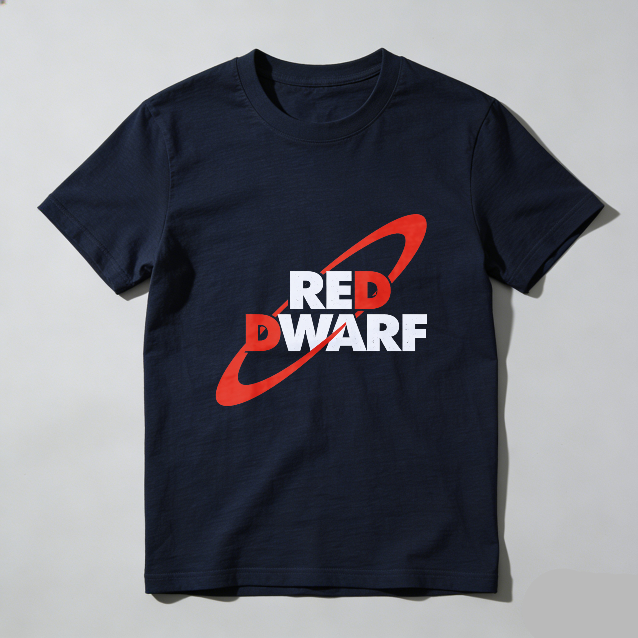 Dorawear™ Red Dwarf Logo Pure Cotton Short Sleeve T Shirt-Dorawear