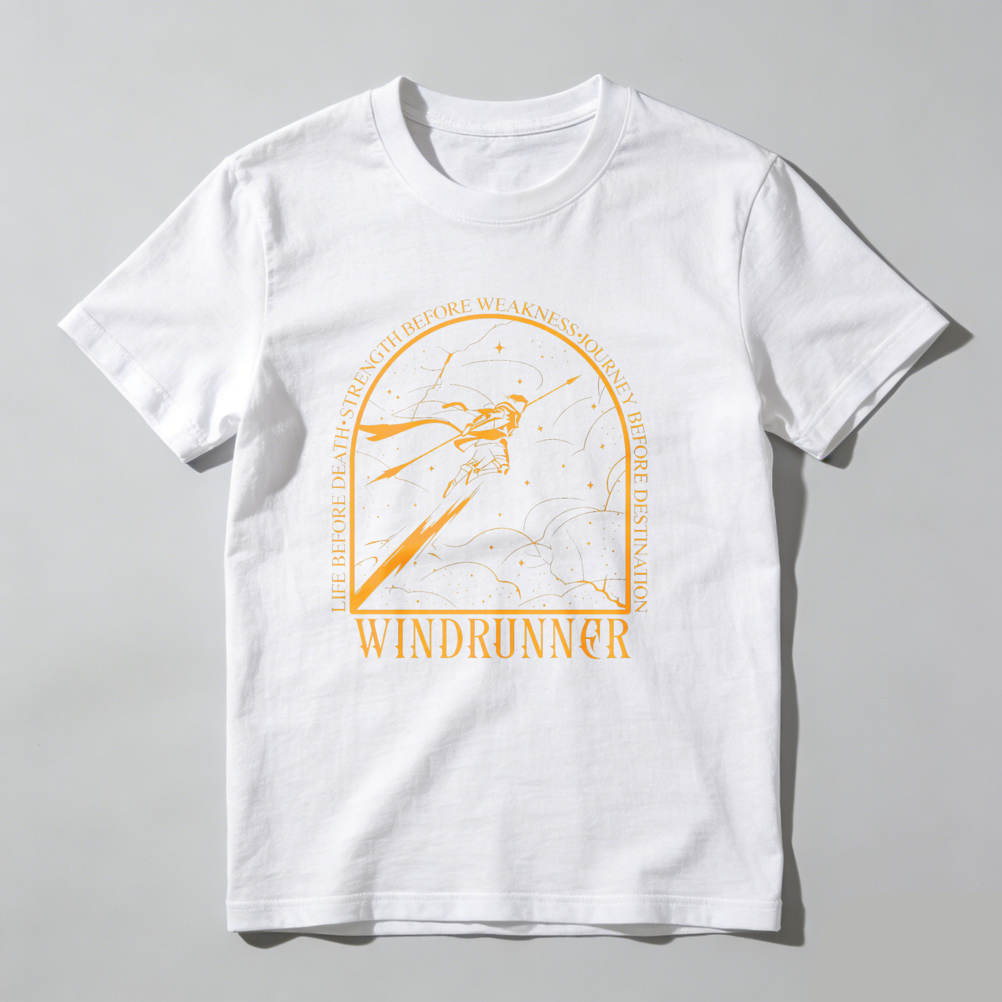 Dorawear™ Windrunner Hero Sky Flight Starry Night Design T Shirt