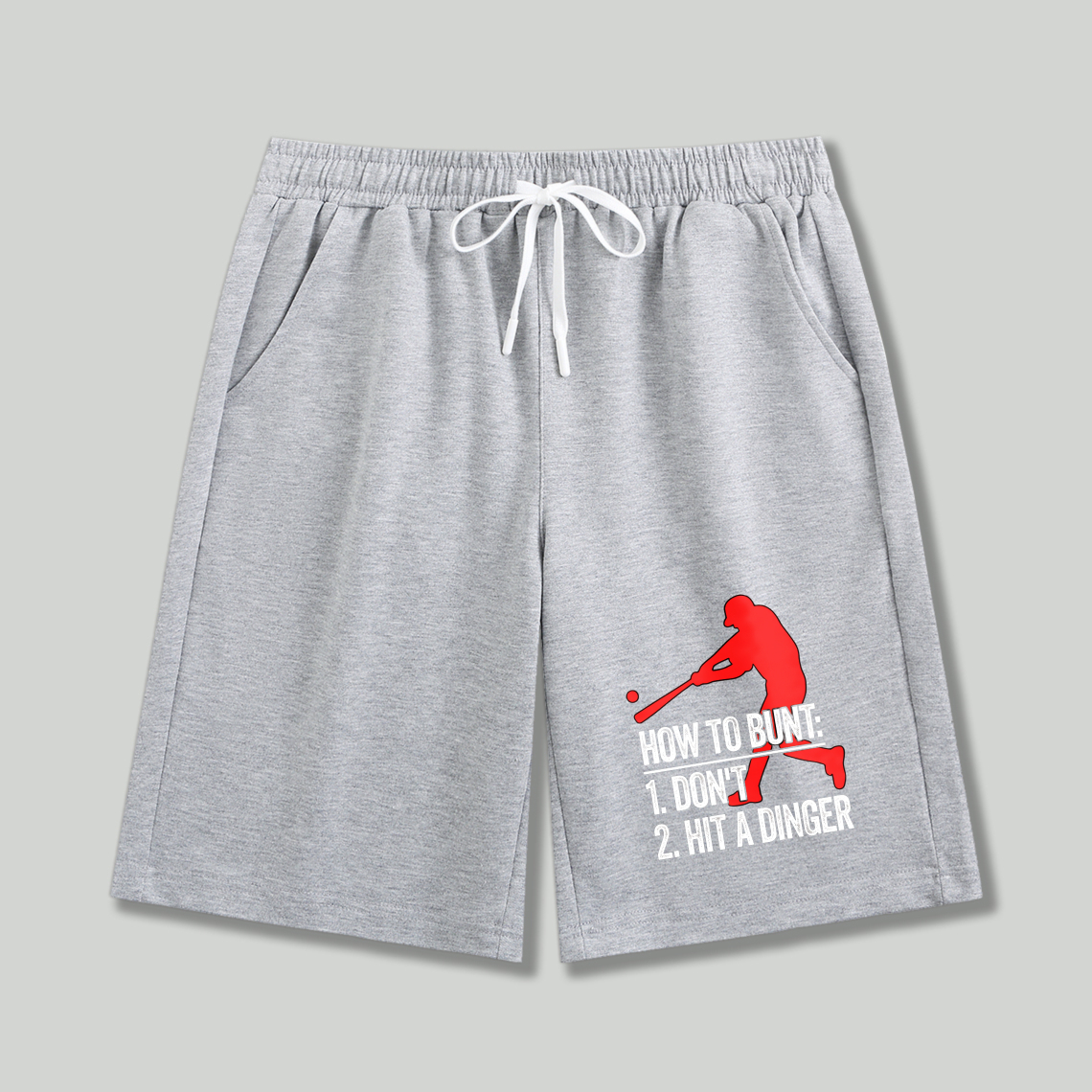 Dorawear™ Baseball Bunt Guide With Player Silhouette Shorts-Dorawear