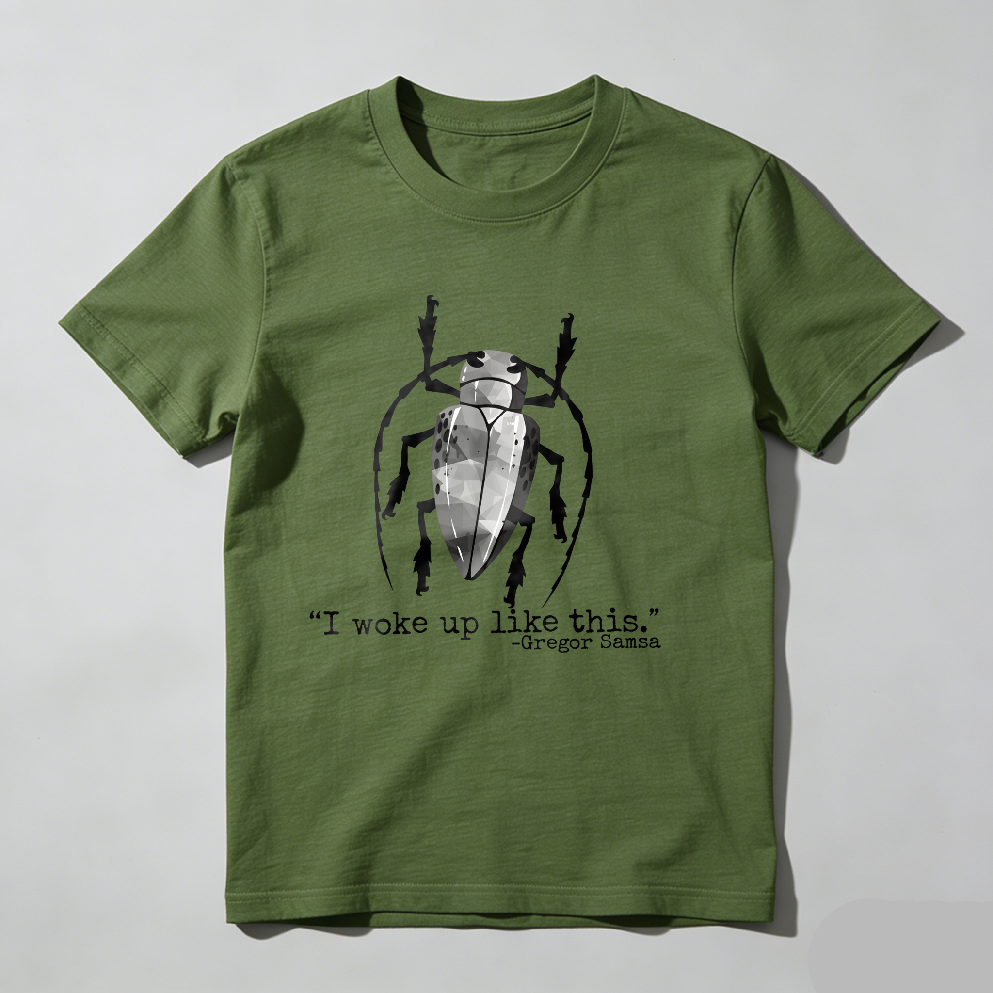 Dorawear™ Insect Outline With Quote And Name T Shirt