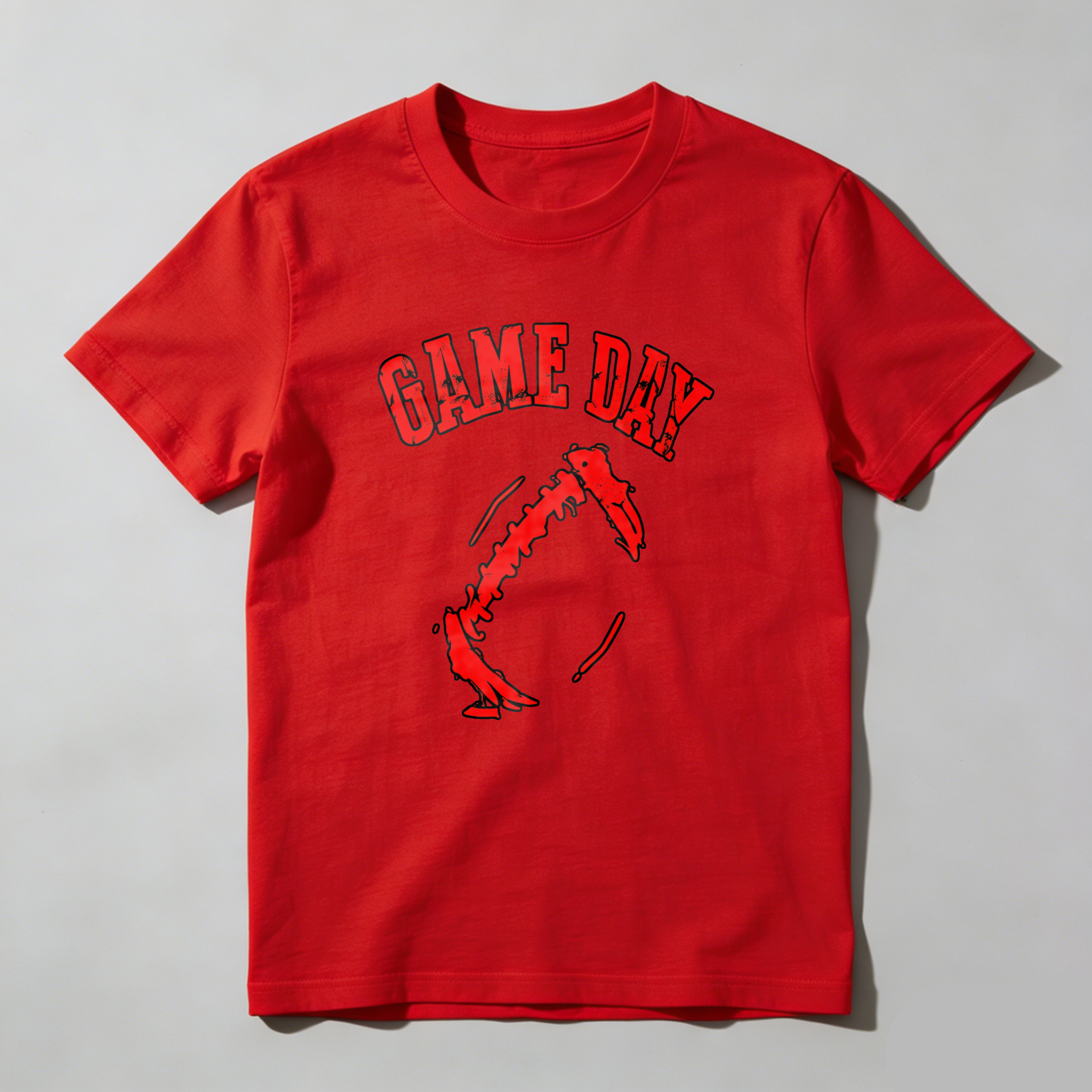 Dorawear™ Game Day Football Design Print  T Shirt-Dorawear