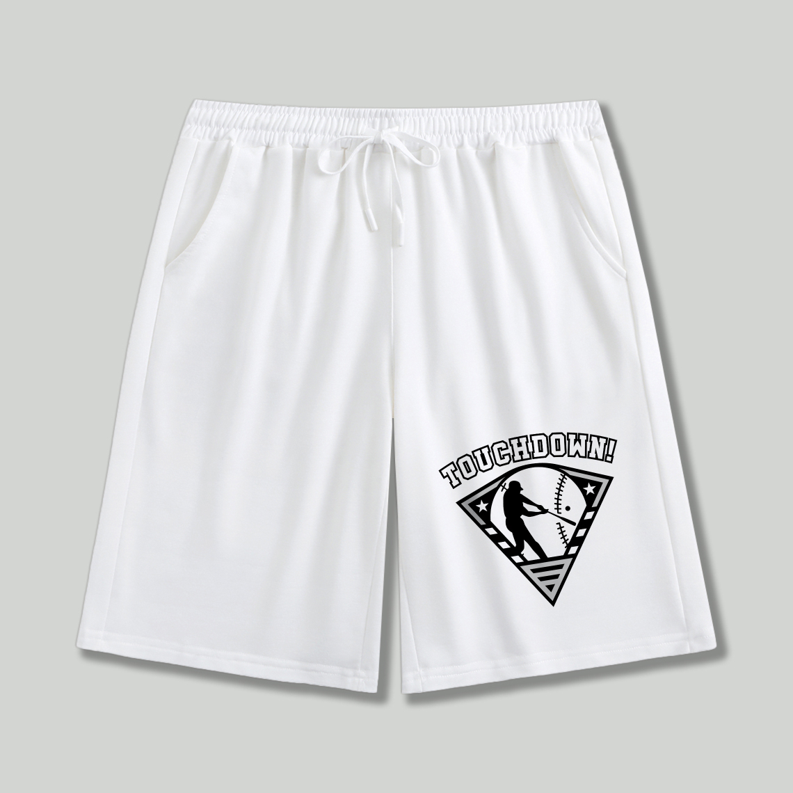Dorawear™ Touchdown Baseball Player Design Shorts-Dorawear