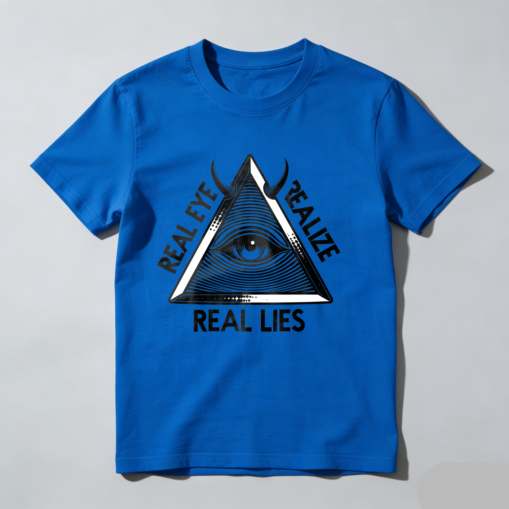 Dorawear™Real Eye Realize Real Lies Pyramid Eye  T Shirt