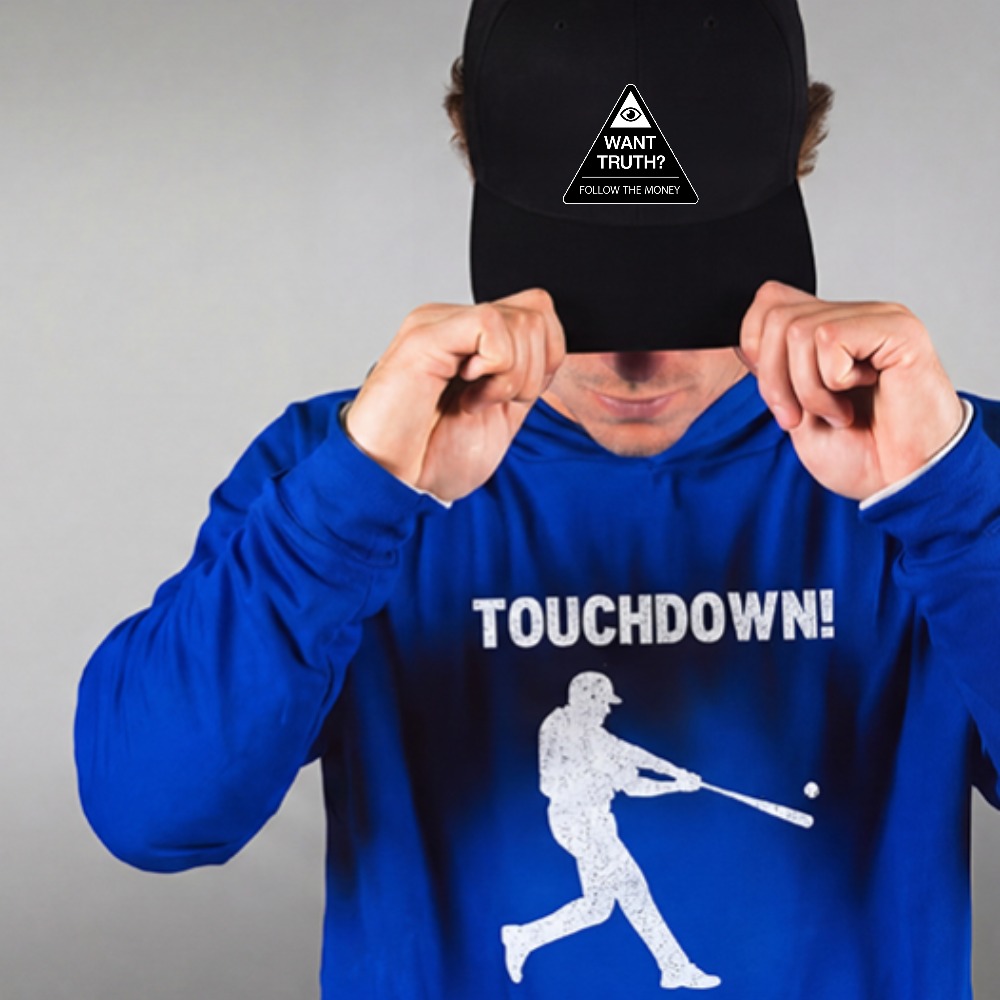 Dorawear™ Baseball Cap With All Seeing Eye And Want Truth Follow The Money