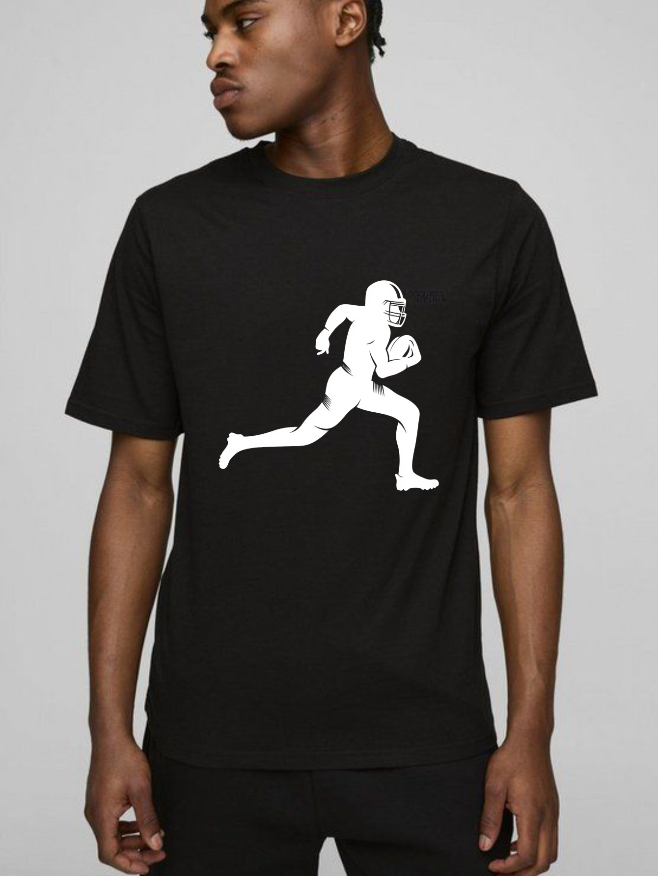 Dorawear™ Football Player Running With Ball T Shirt