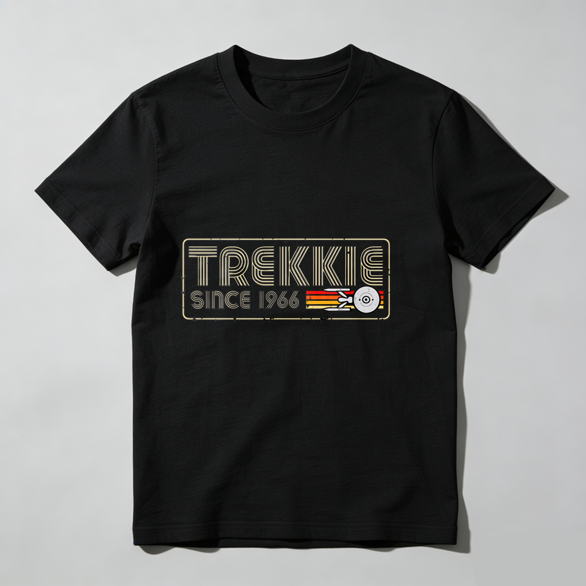 Dorawear™ Trekkie Since 1966 Starfleet Emblem T Shirt