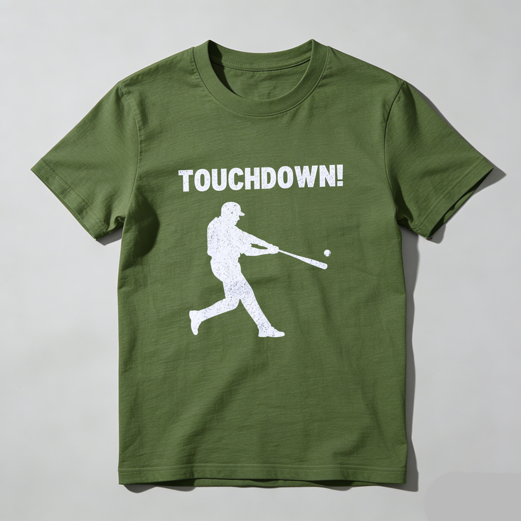 Dorawear Touchdown Baseball Player Pure Cotton Short Sleeve T Shirt