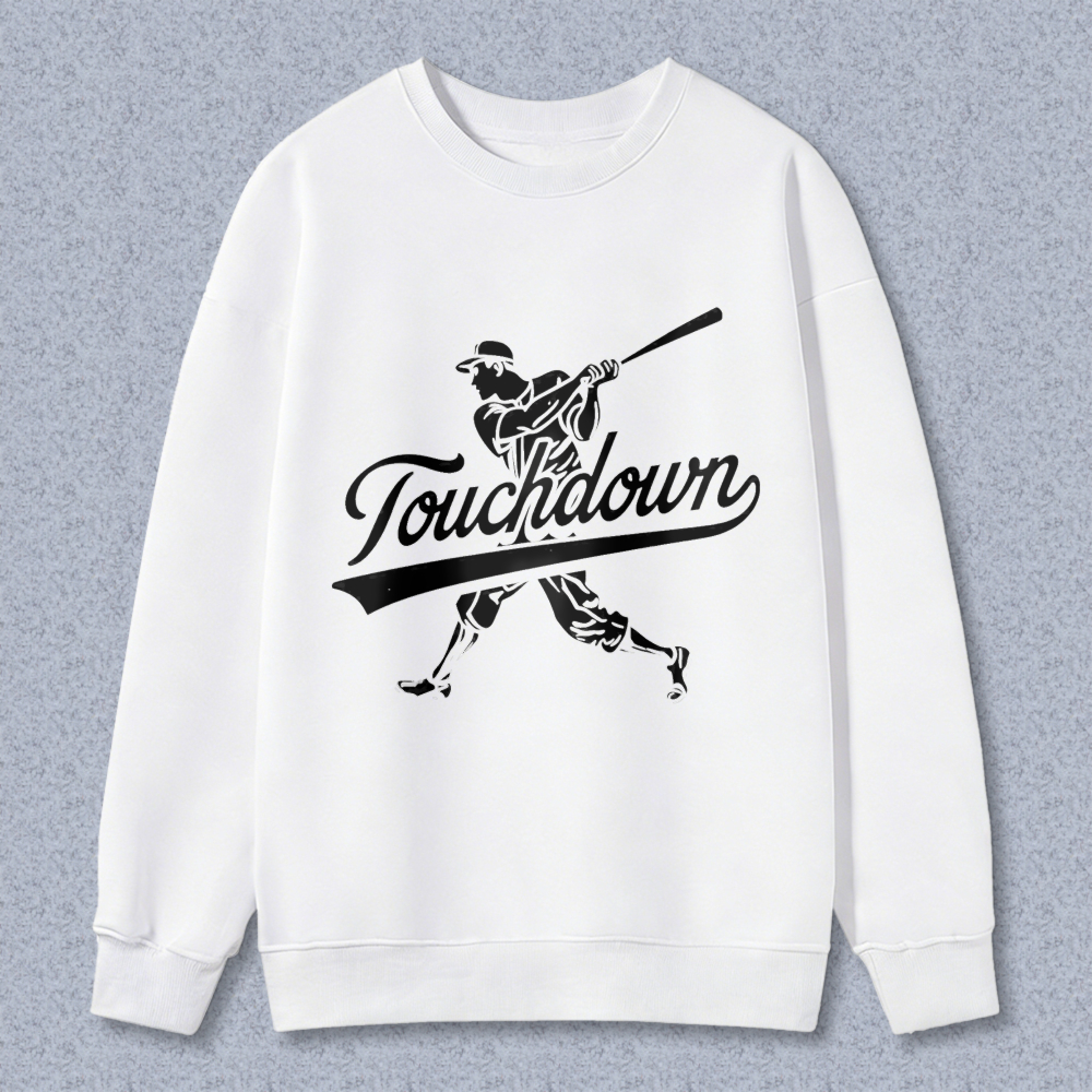 Dorawear™ Baseball Player Touchdown Unisex Classic Sweatshirt