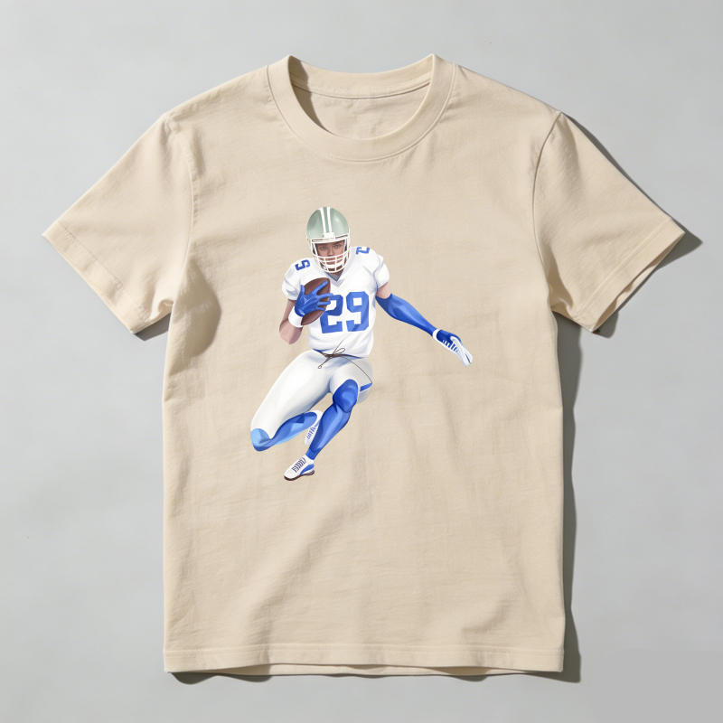 Dorawear™ Football Player In Action Uniform T Shirt