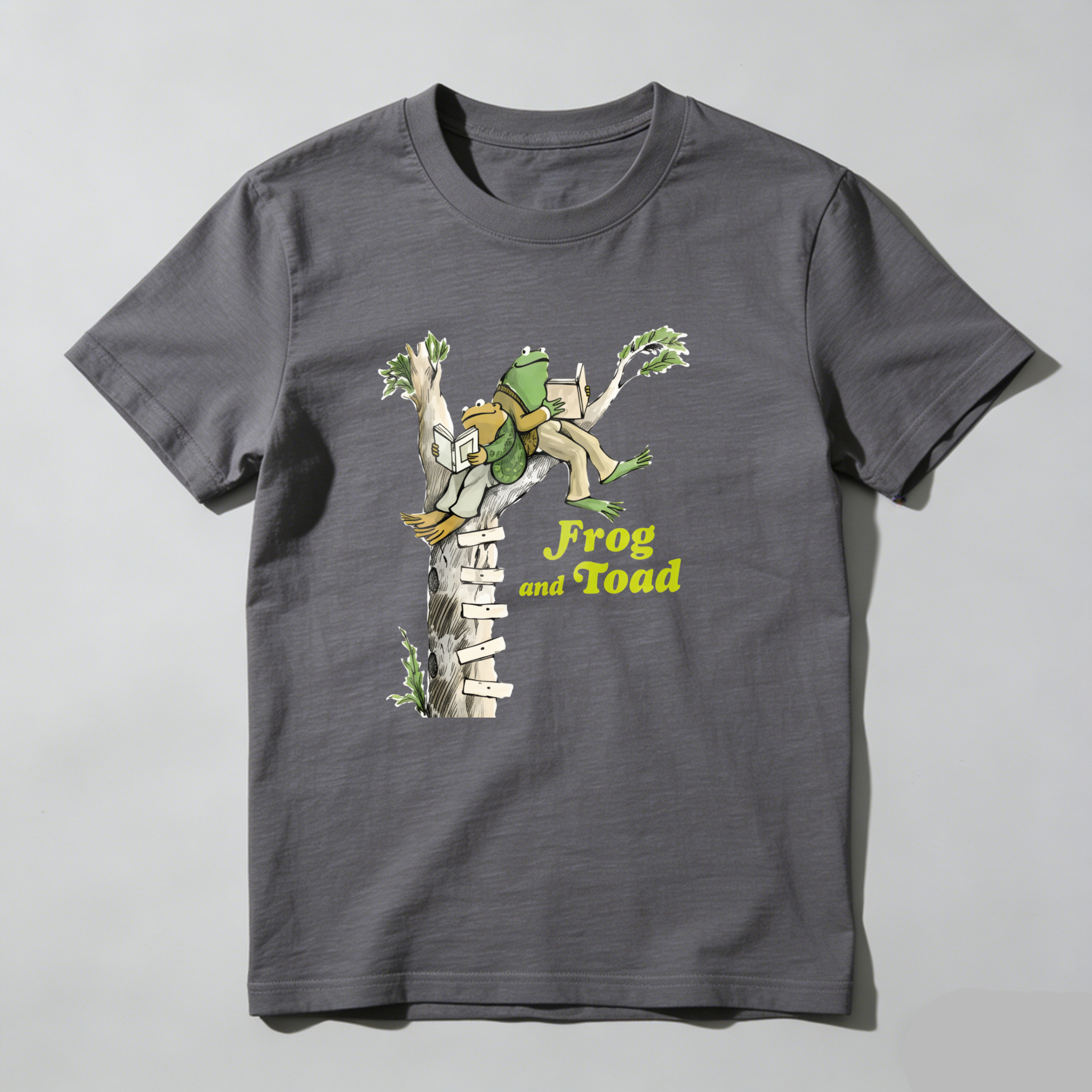 Dorawear Frog And Toad On Tree Trunk T Shirt