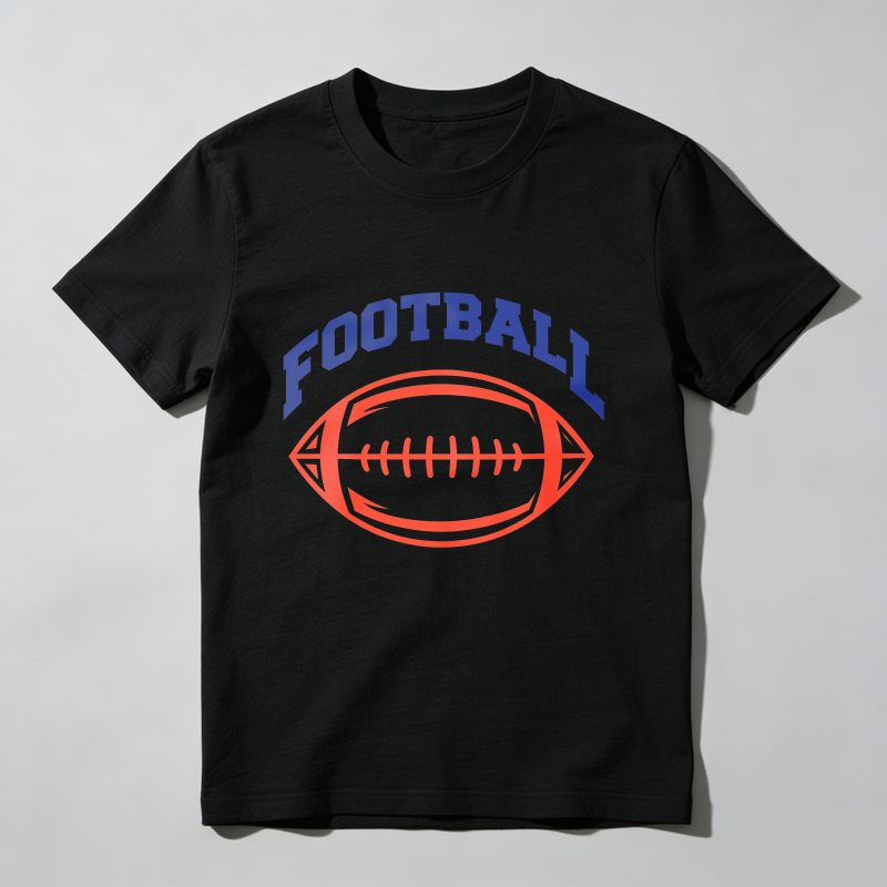 Dorawear™ Football Ball Design Print T Shirt