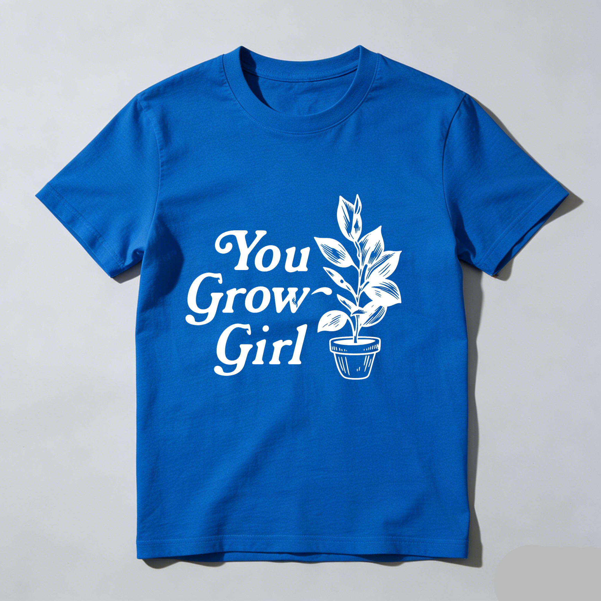 Dorawear™ You Grow Girl Plant Design T Shirt