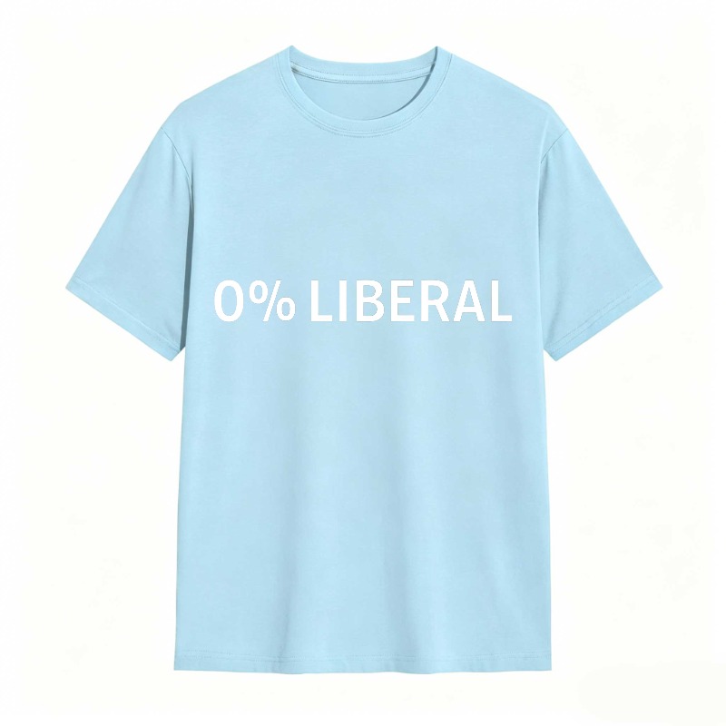 Dorawear™ 0 Percent Liberal Unisex Classic T-shirt