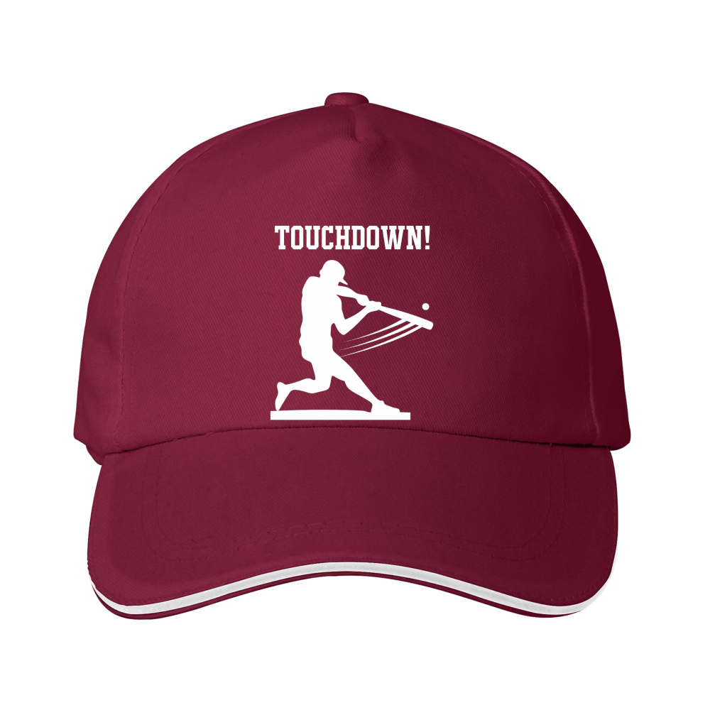 Dorawear™ Baseball Cap Touchdown Lacrosse Player Silhouette Sports Game