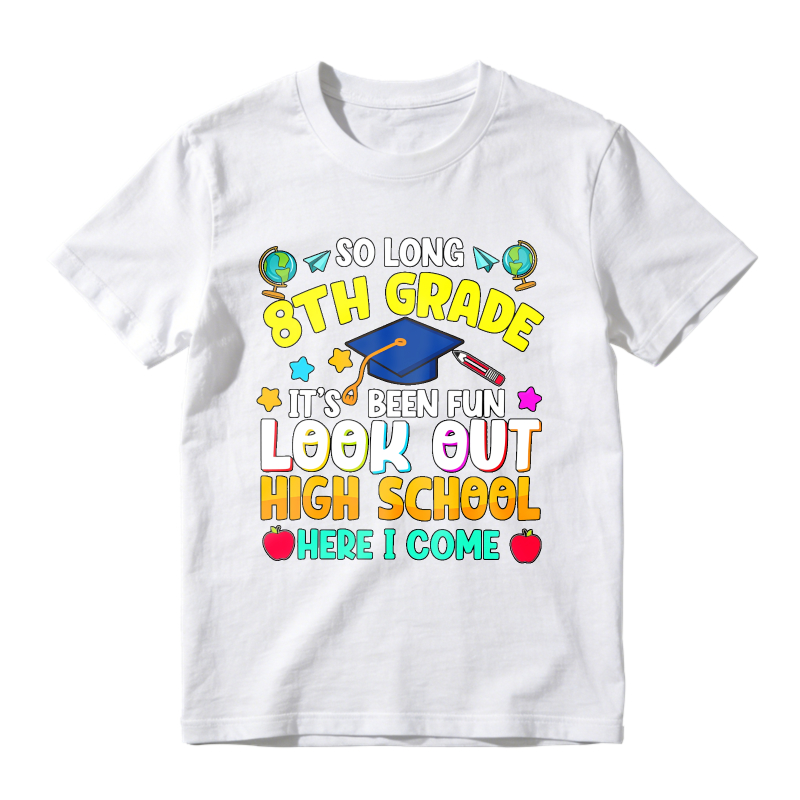 8th Grade Graduation Celebration Design Unisex Classic T-shirt