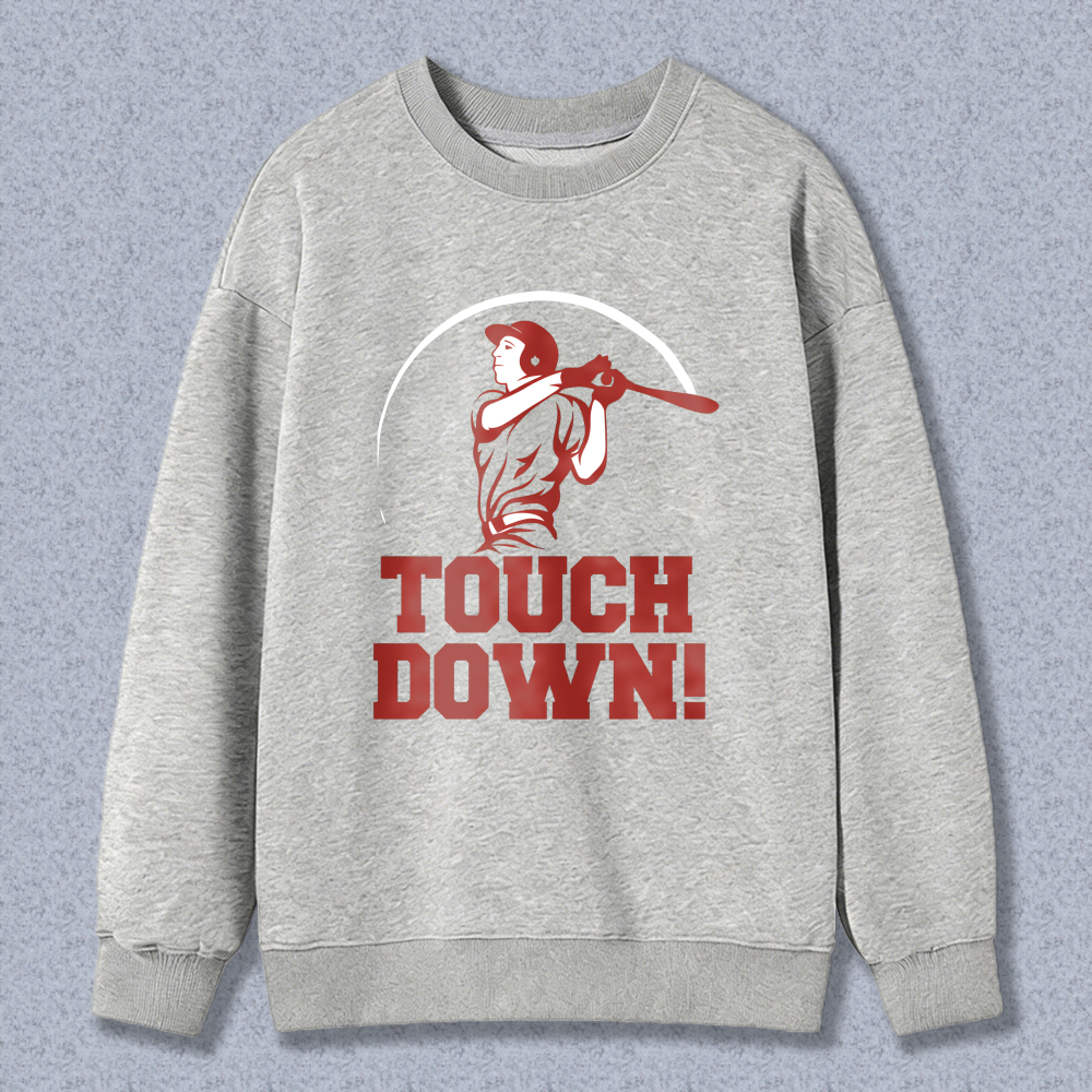 Dorawear™ Baseball Player Touch Down Unisex Classic Sweatshirt