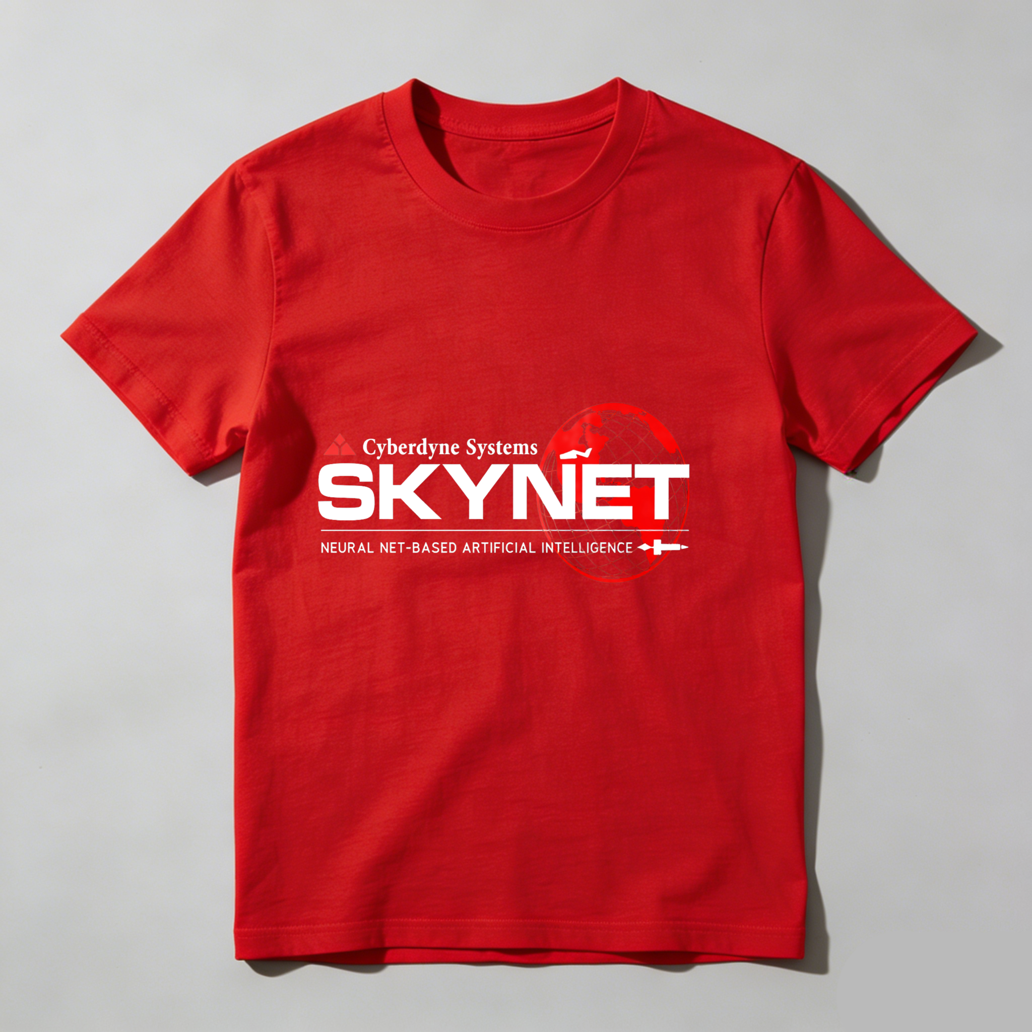 Dorawear Cyberdyne Systems Skynet Neural Net Based Artificial Intelligence T Shirt