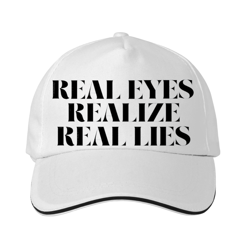 Dorawear™ Real Eyes Realize Real Lies Graphic Baseball Cap