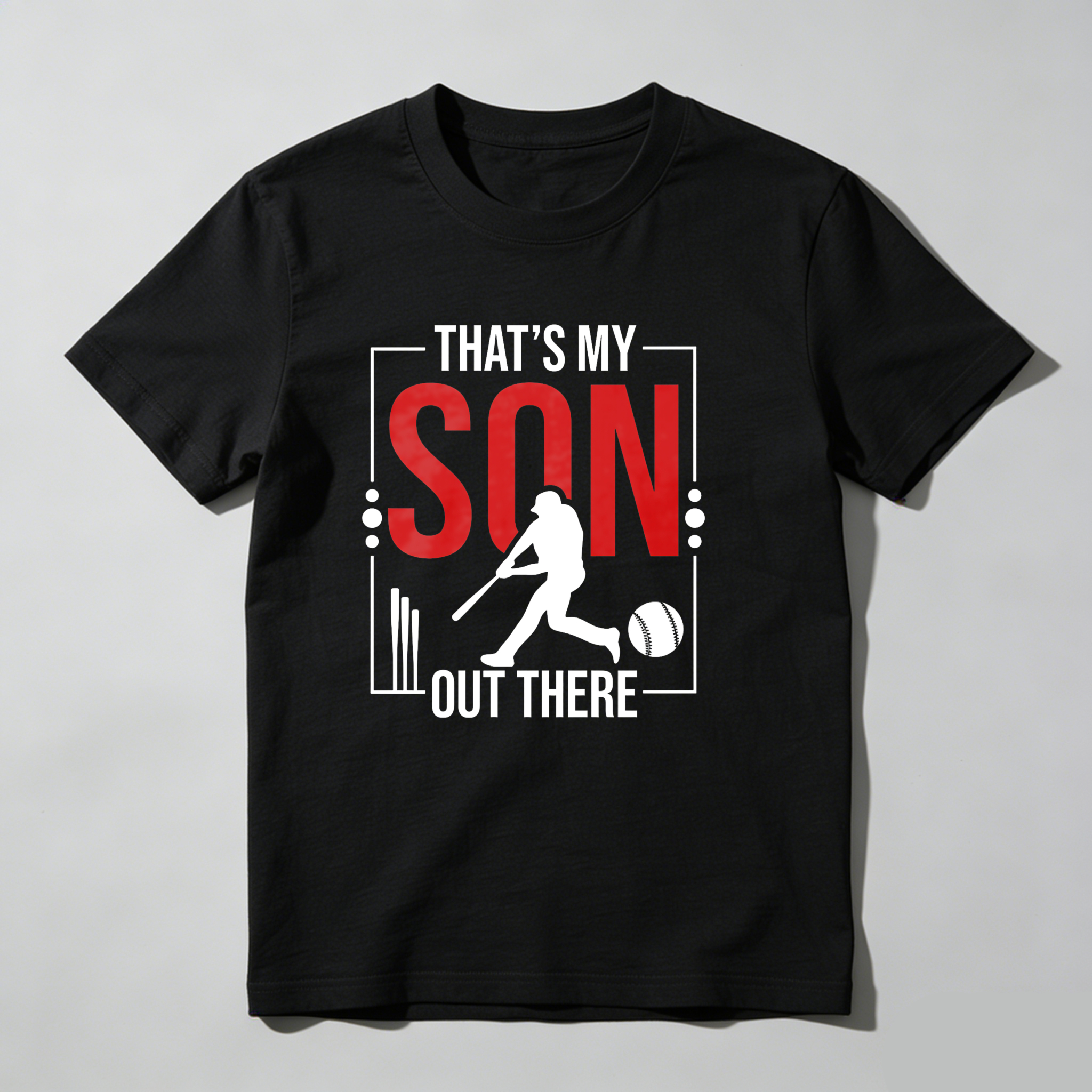 Dorawear™ That's My Son Out There Baseball  T Shirt