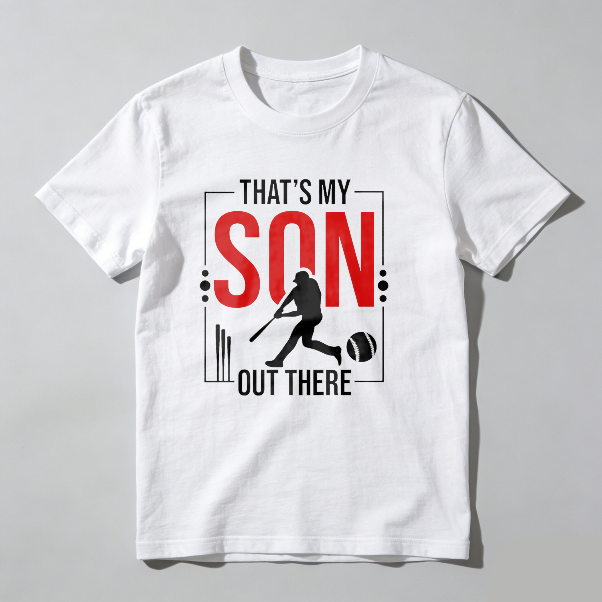 Dorawear™ That's My Son Out There Baseball  T Shirt