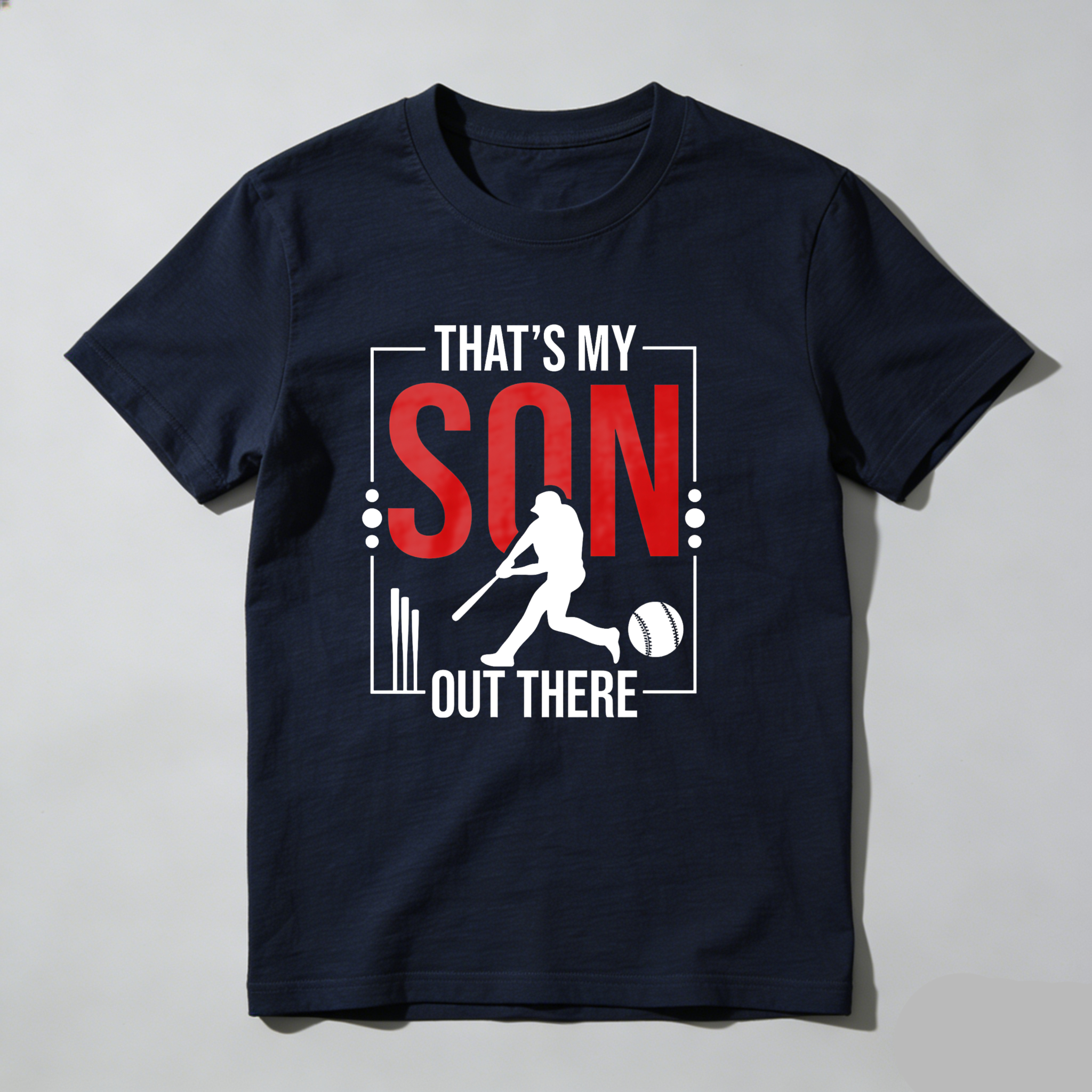 Dorawear™ That's My Son Out There Baseball  T Shirt
