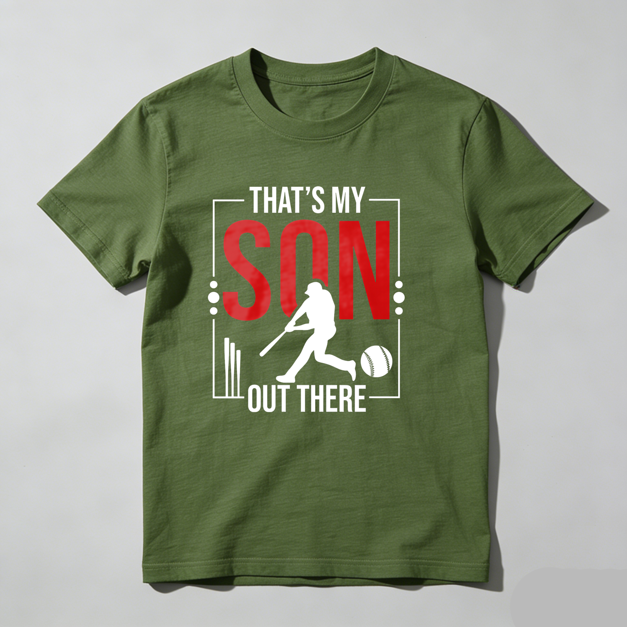 Dorawear™ That's My Son Out There Baseball  T Shirt