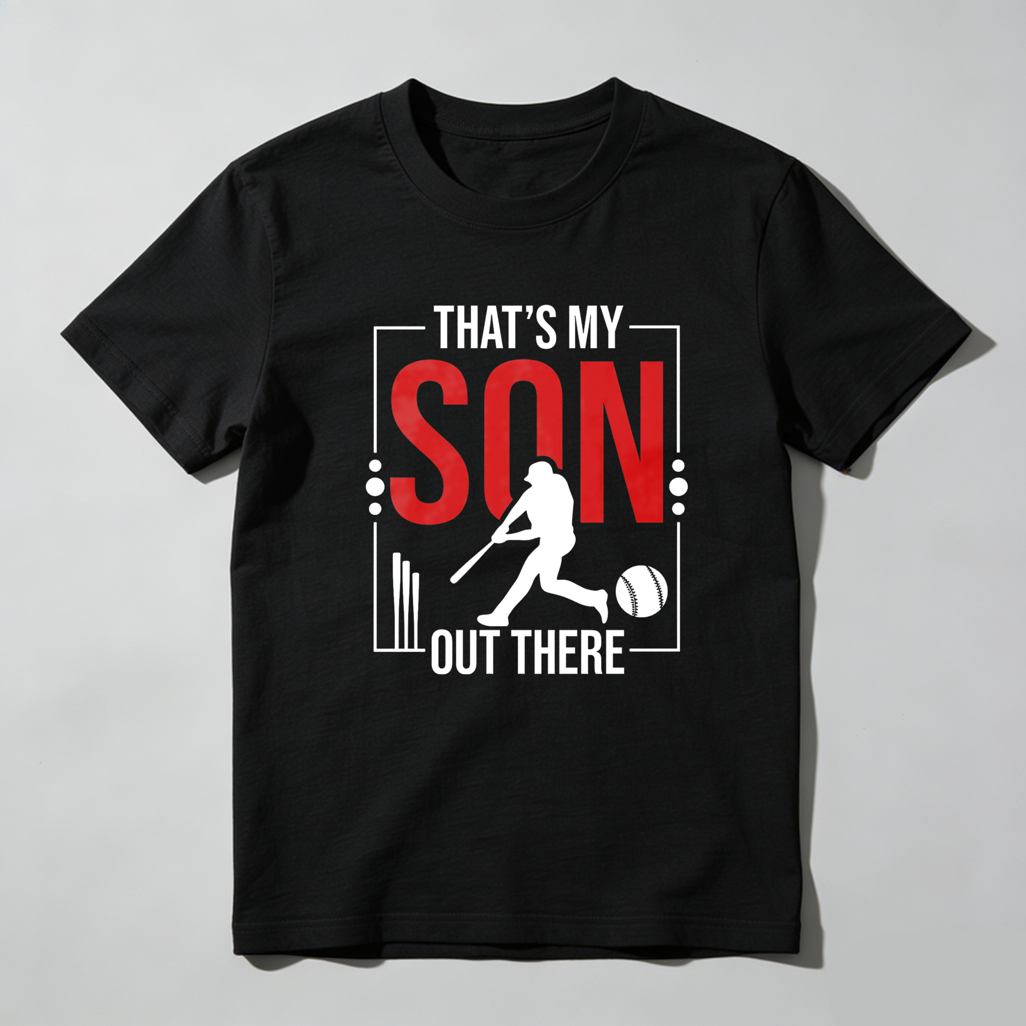 Dorawear™ That's My Son Out There Baseball  T Shirt