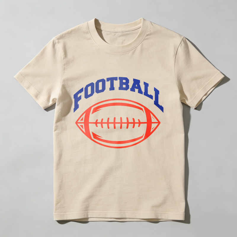 Dorawear™ Football Ball Design Print T Shirt