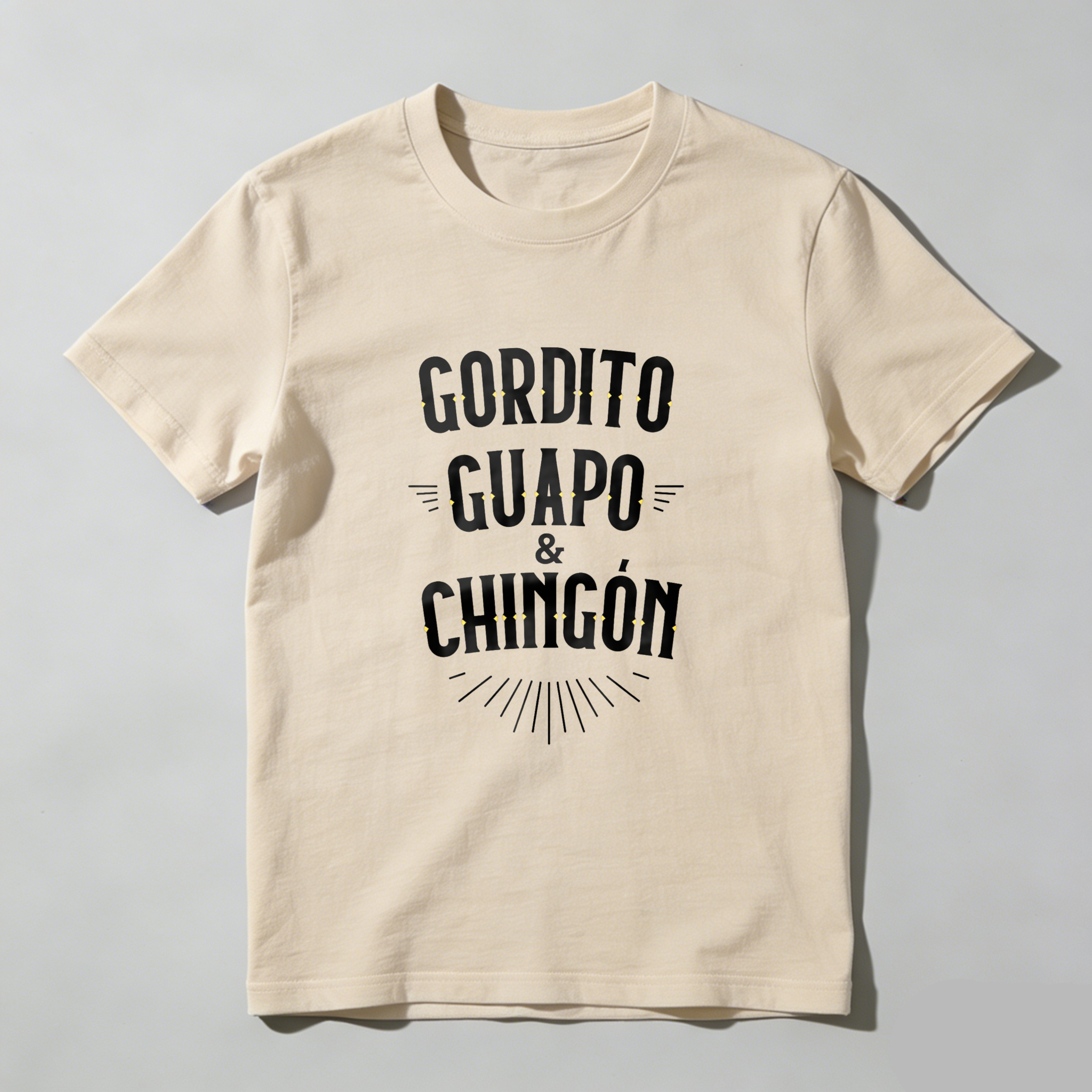 Dorawear™Summer t Shirts Chubby, Handsome and Awesome - Funny Mexican T-Shirt