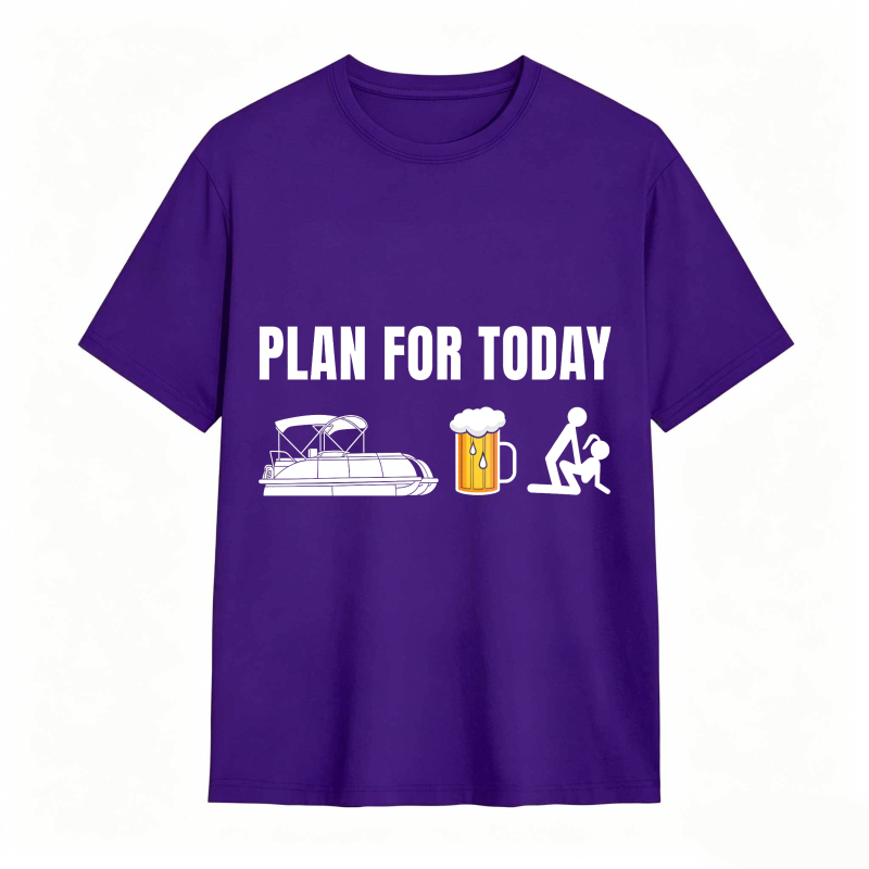 Dorawear™ Plan For Today Boat Beer And Yoga Unisex Classic T-shirt