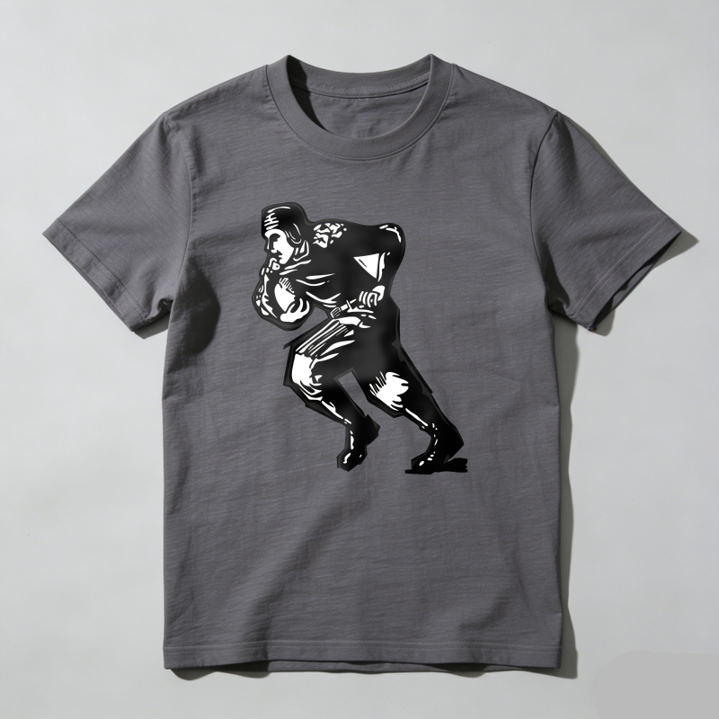 Dorawear™ Dancing Figure In Motion With Abstract Elements T Shirt