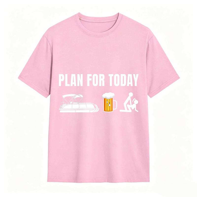 Dorawear™ Plan For Today Boat Beer And Yoga Unisex Classic T-shirt
