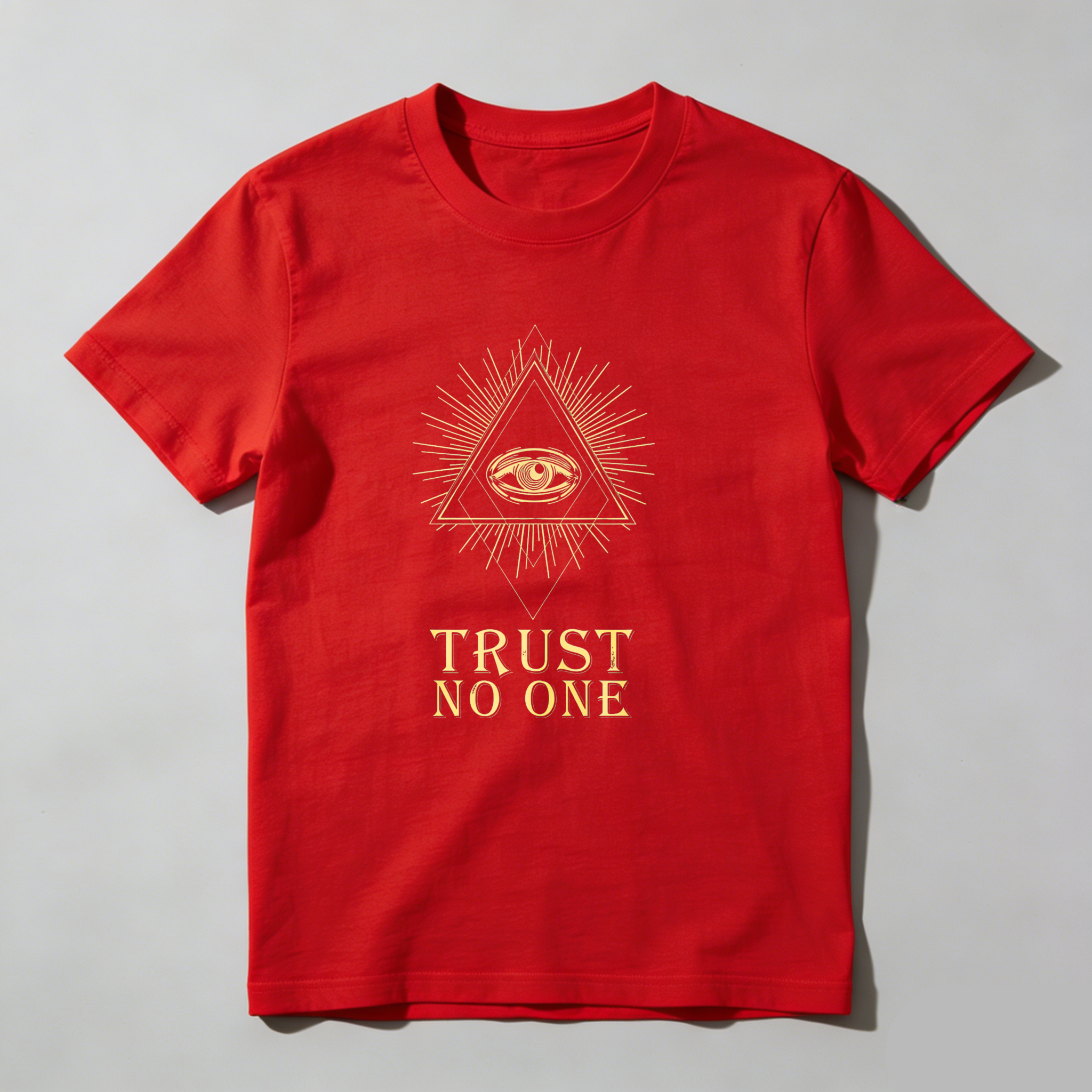Dorawear™All Seeing Eye Trust No One  T Shirt