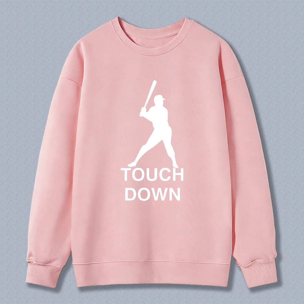 Dorawear™ Baseball Player Silhouette Touch Down Unisex Classic Sweatshirt(1)