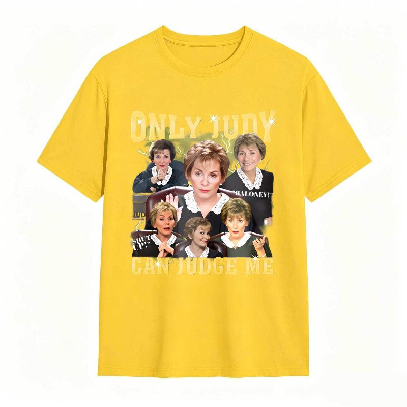 Dorawear™Only Judy Can Judge Me Golden Girls Quote Unisex Classic T-shirt