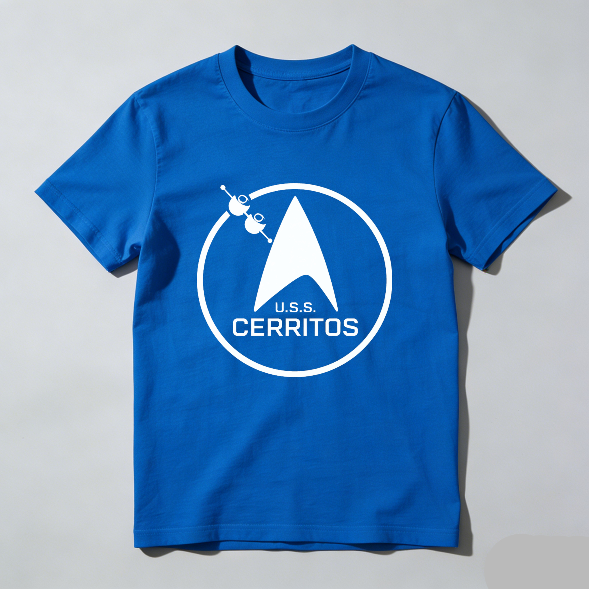 Dorawear™ Uss Cerritos Starfleet Logo Pure Cotton Short Sleeve T Shirt-Dorawear